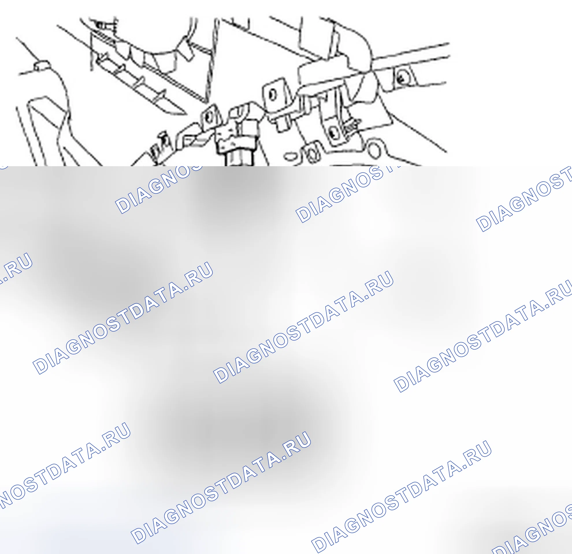 Рис. 22: ПРОВЕРКА ПЕРЕКЛЮЧАТЕЛЯ ОКНА УСИЛИТЕЛЯ. Hyundai Elantra IV
