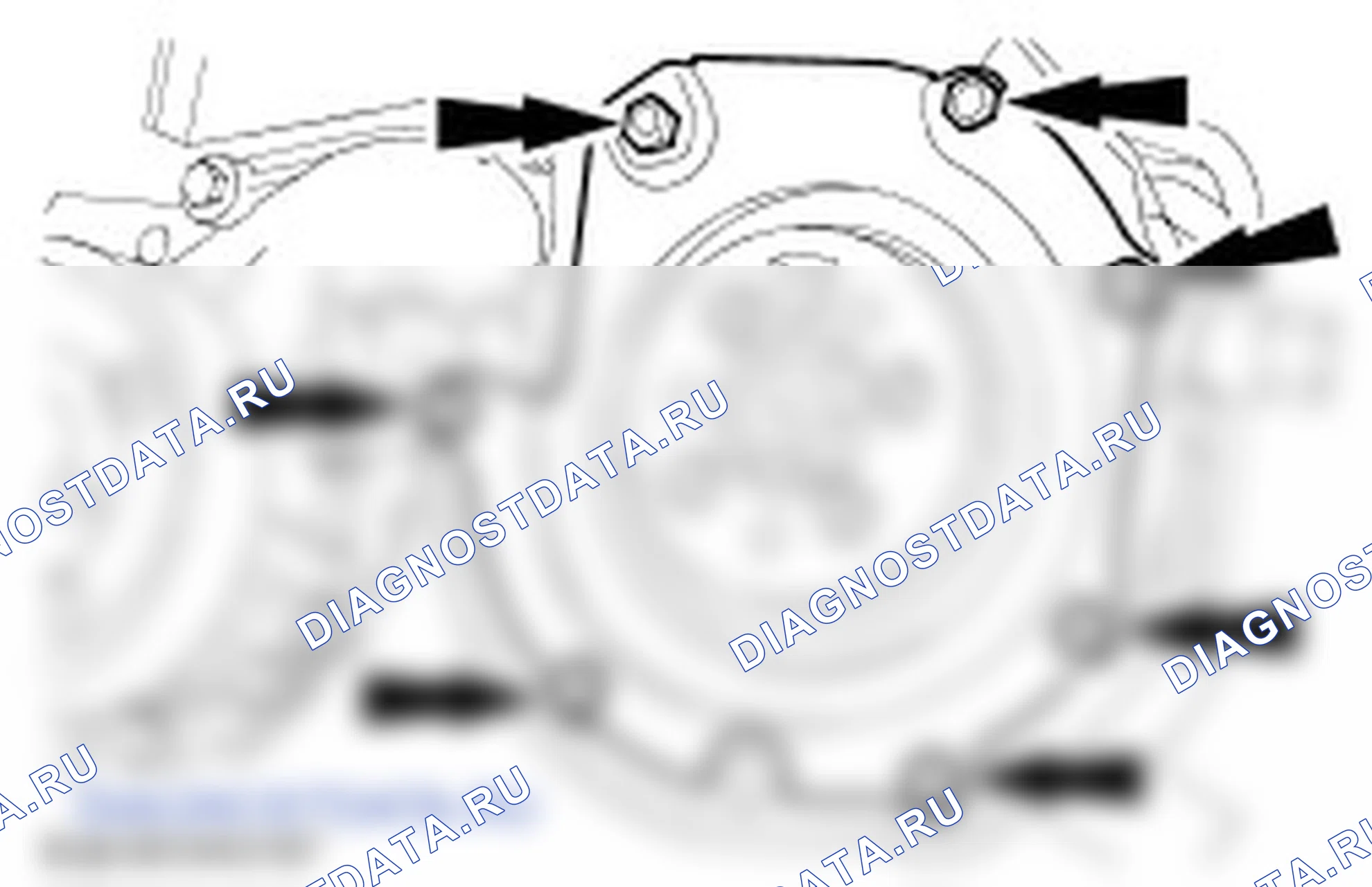 Разборка двигателя. Ford Transit Connect I