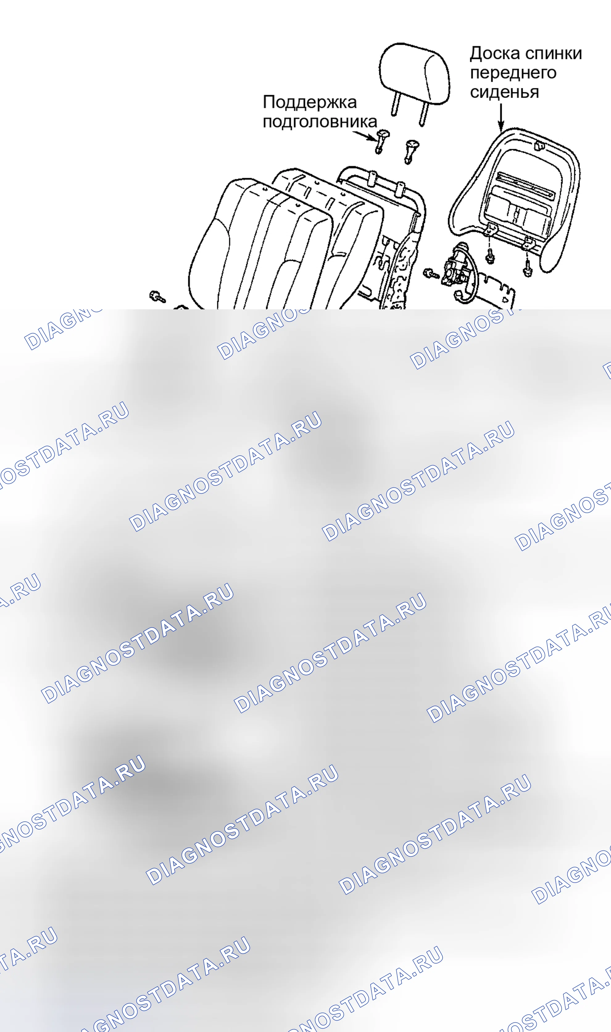 Рис. 6: Демонтаж и монтаж. Haval H9 I