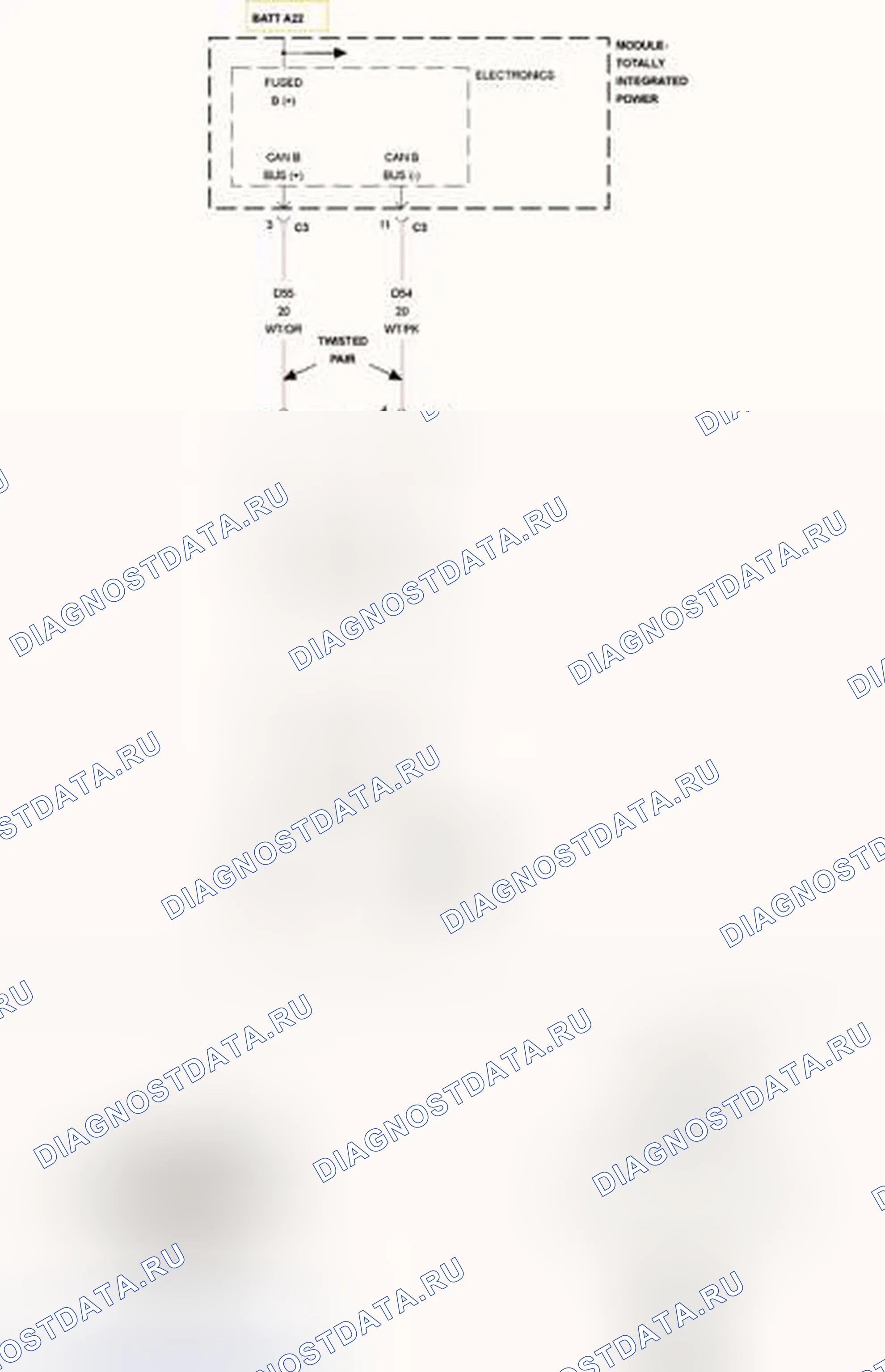 Рис. 122: Шина U0019-CAN B. Dodge Caliber I рестайлинг