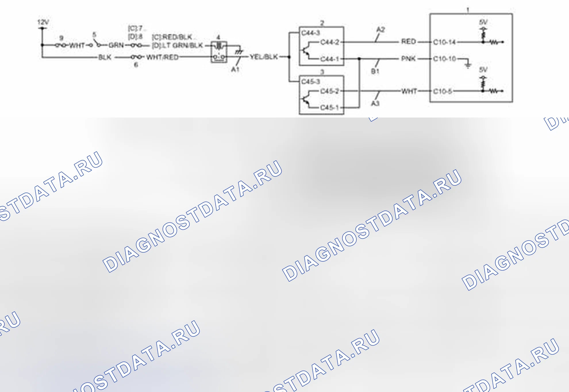 Рис. 15: электросхема. Suzuki SX4 I рестайлинг