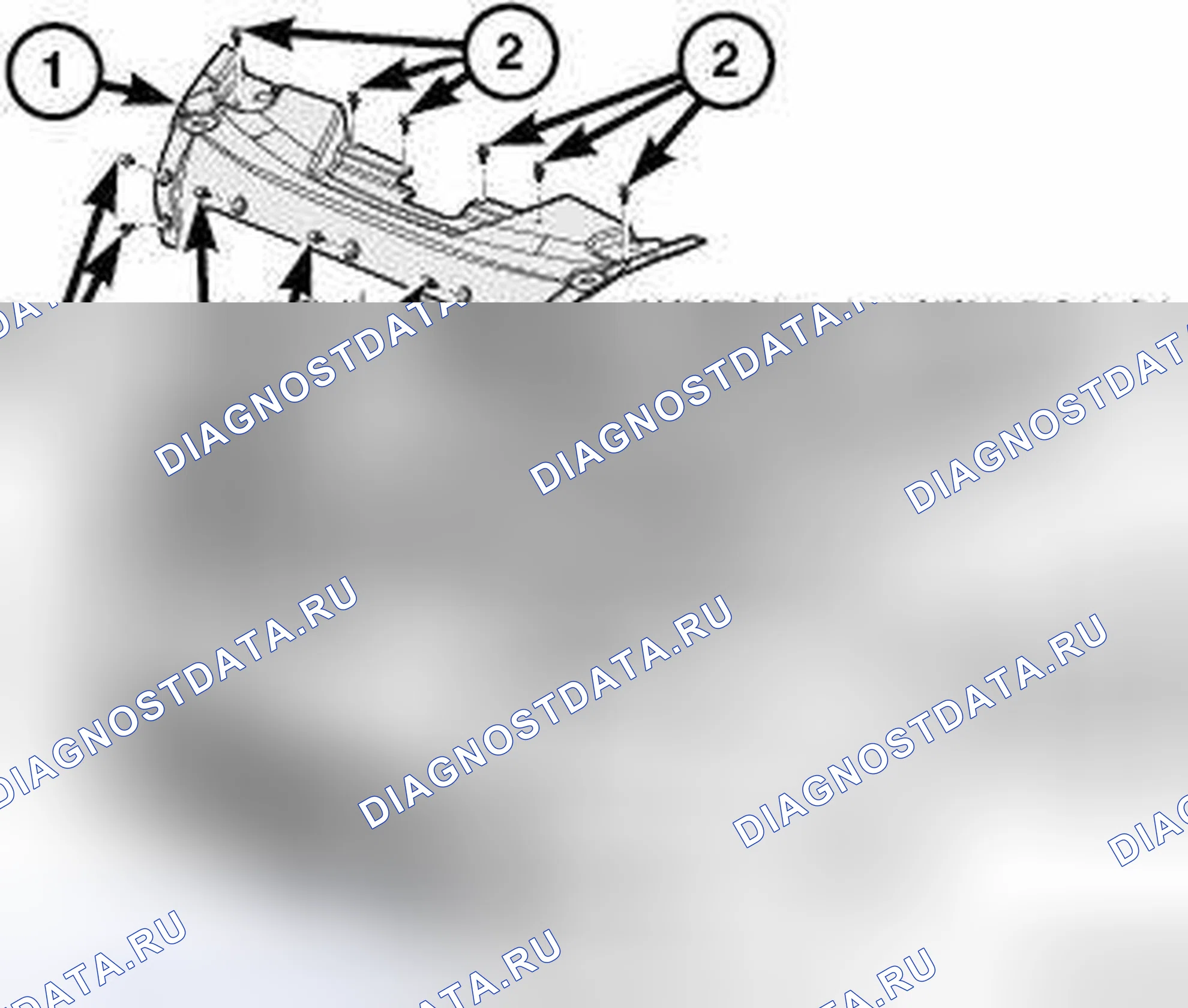 Рис. 1: ДЕМОНТАЖ. Jeep Cherokee V рестайлинг