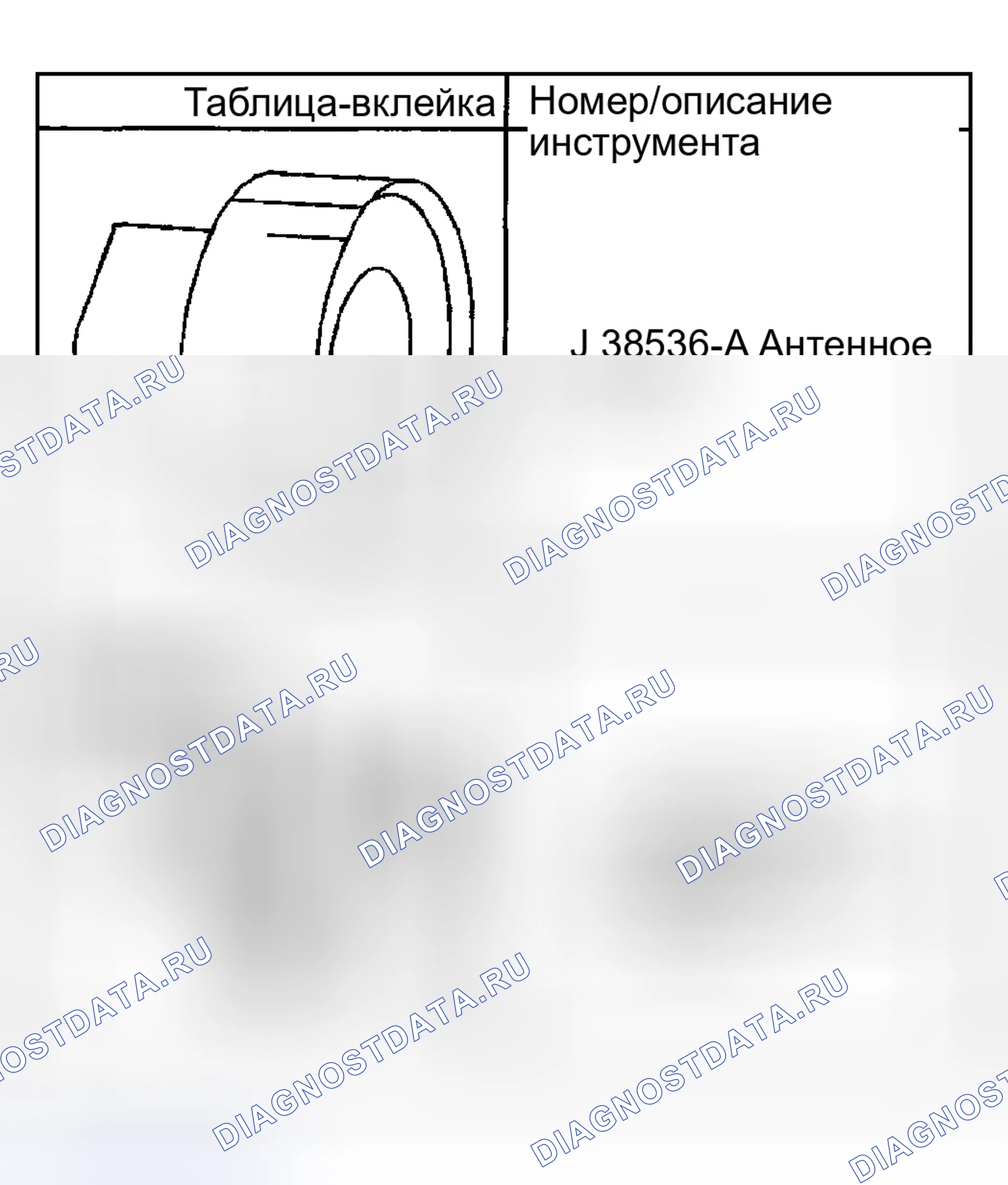 Рис. 50: Специальные инструменты и оборудование. Buick Regal IV