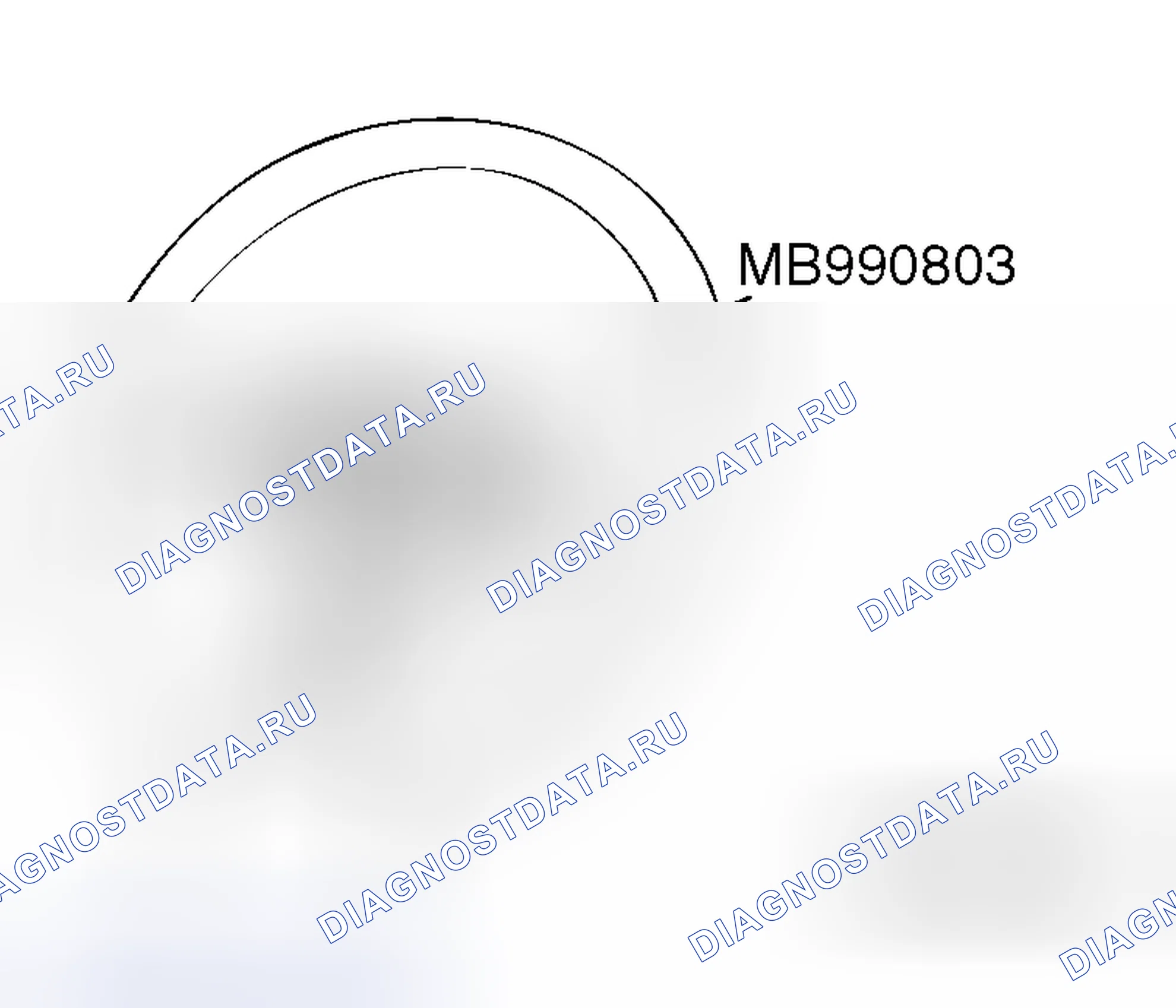 Рис. 268: < < D > ДЕМОНТАЖ РУЛЕВОГО КОЛЕСА В СБОРЕ. Mitsubishi Endeavor I