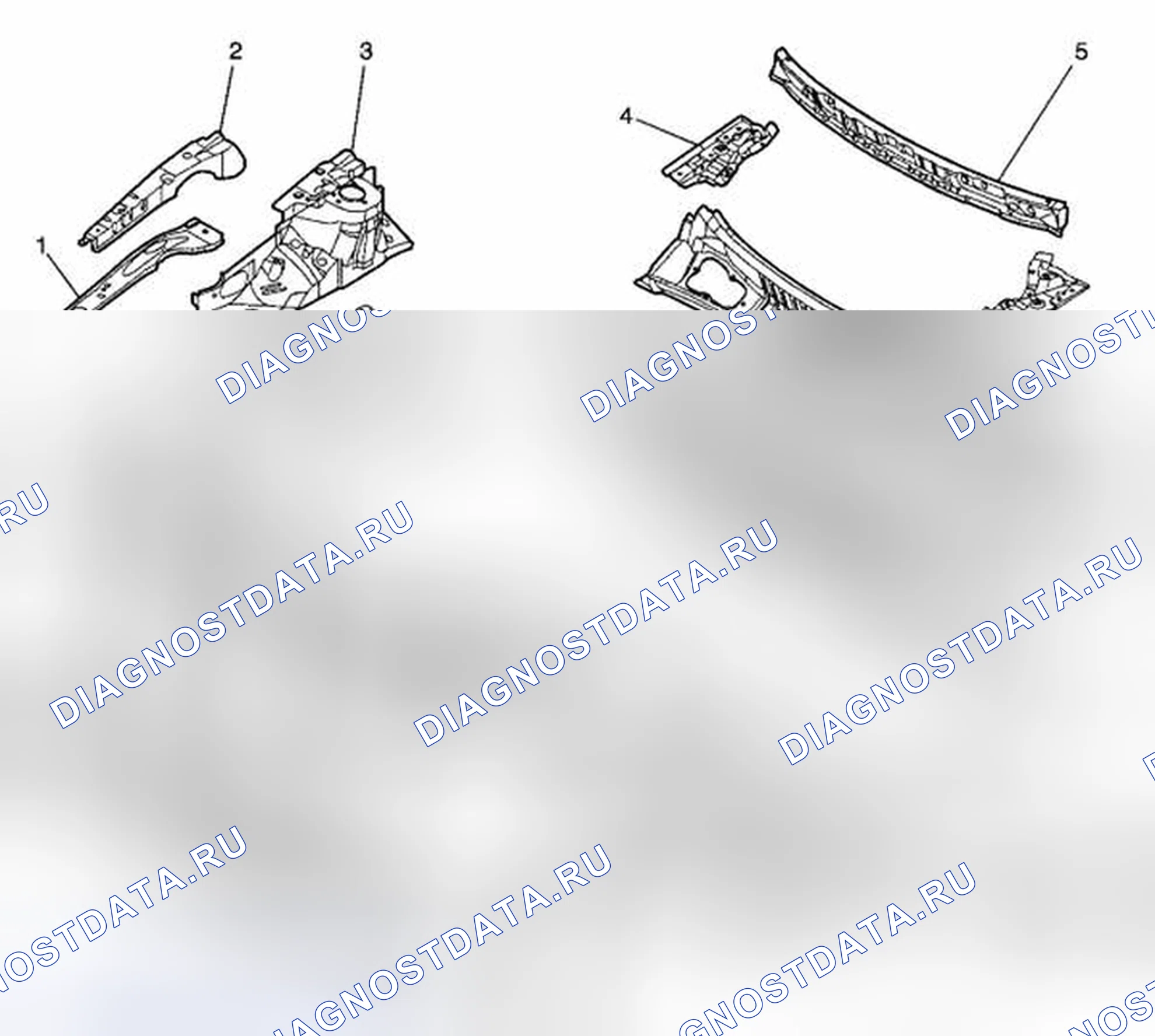 Рис. 9: Идентификация структуры. Chevrolet Epica I