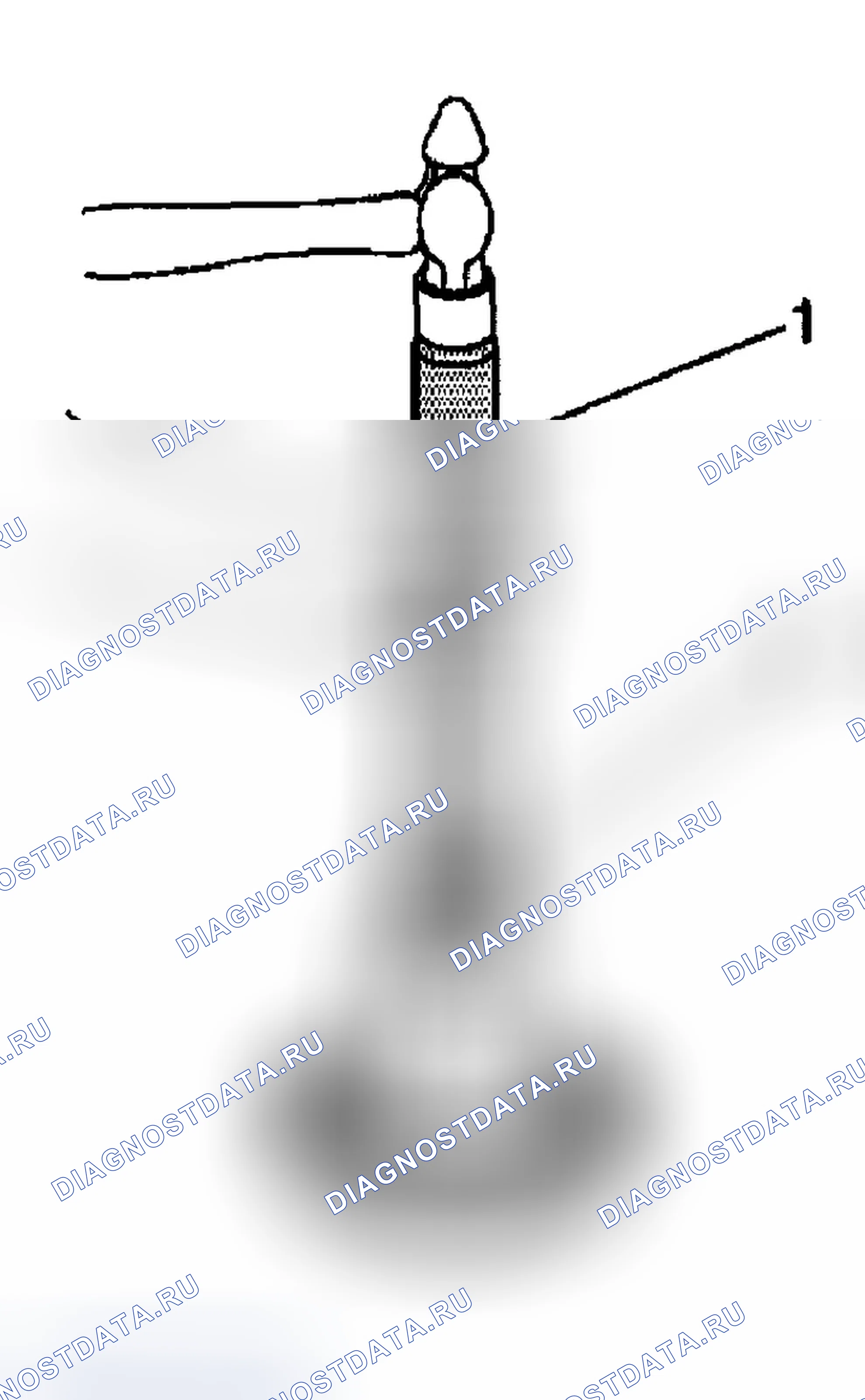 Рис. 486: Процедура измерения и регулировки. Chevrolet Suburban K1500 GMT800