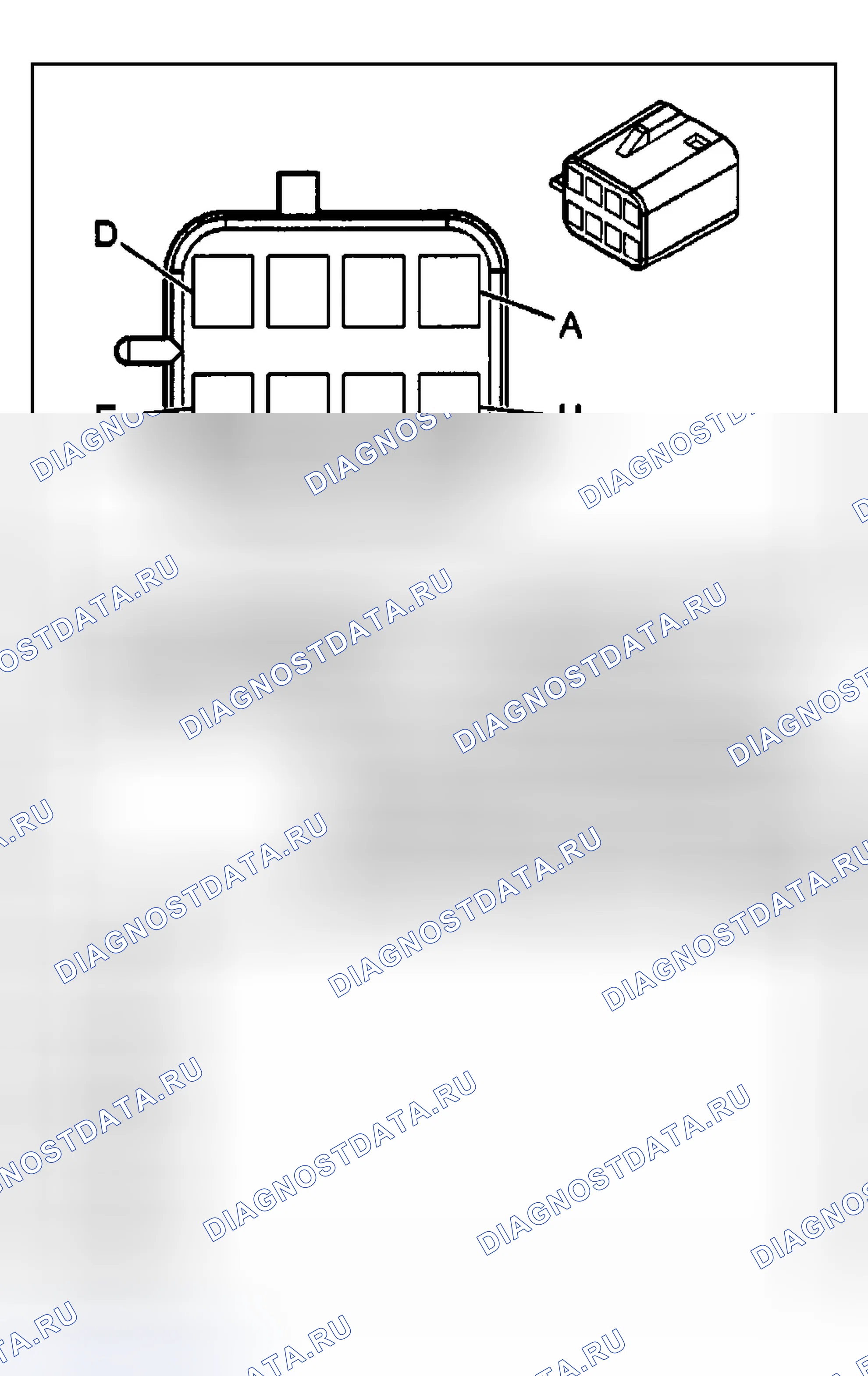 Рис. 4: Переключатель отбора мощности (КОМ). GMC Sierra 1500 HD 
