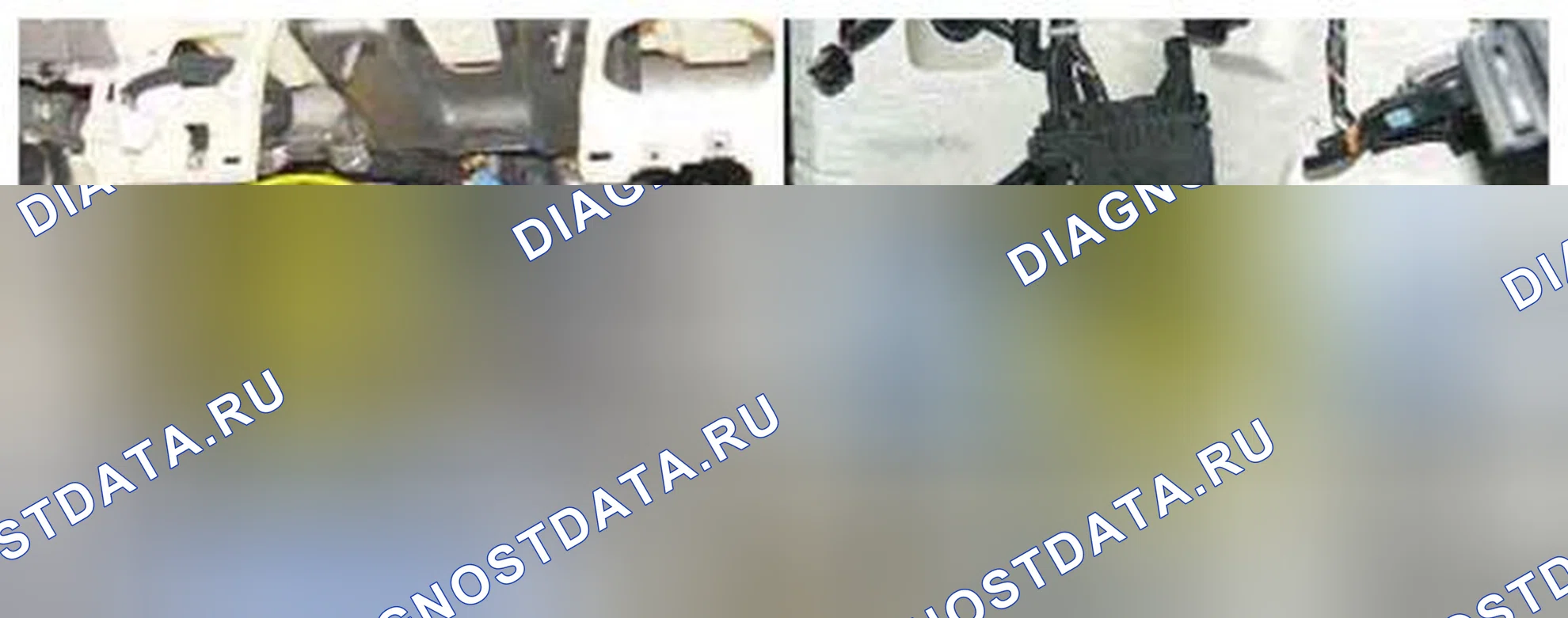 Рис. 319: Расположение компонентов. Kia Sedona II рестайлинг