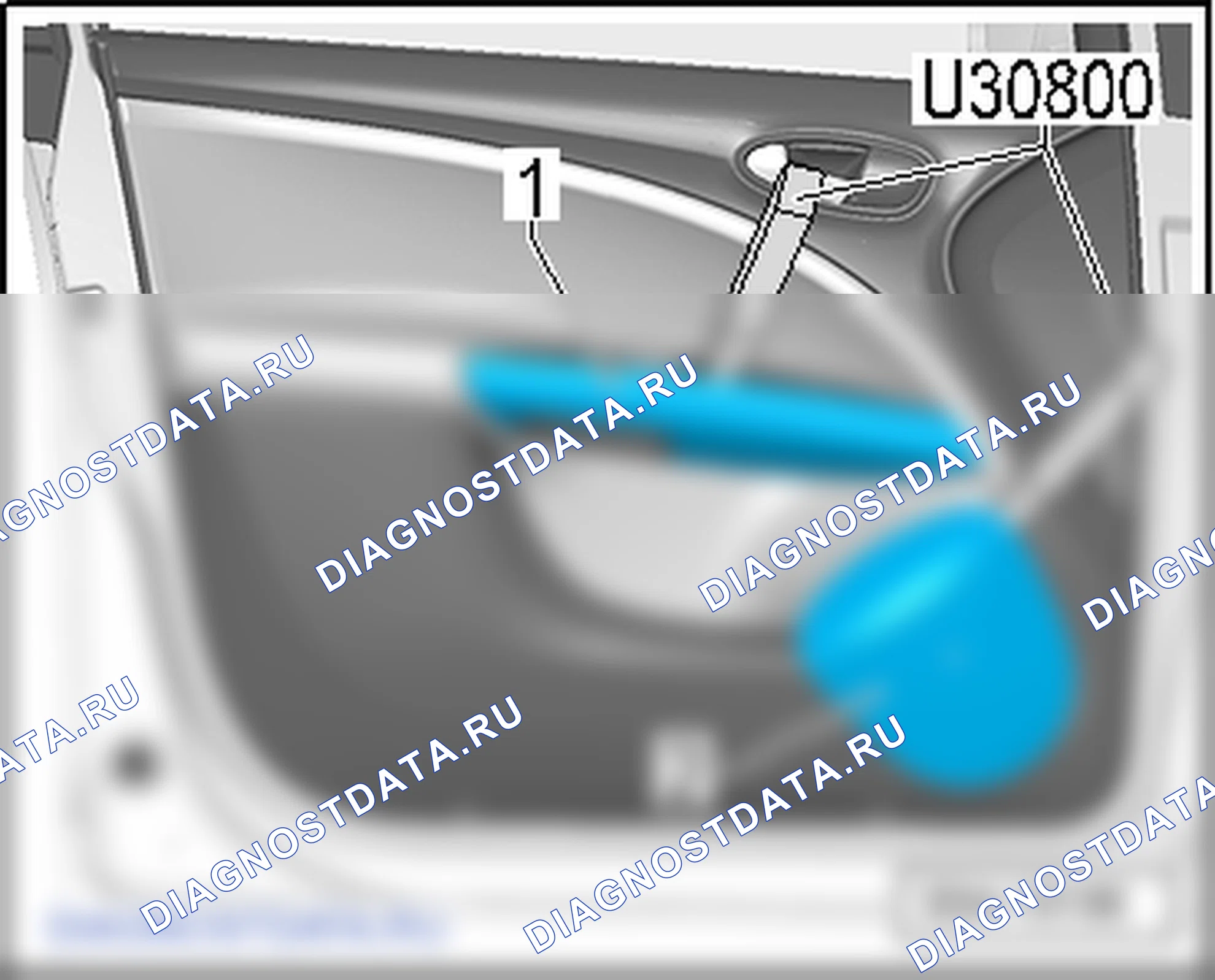 Стёкла передних дверей. SEAT Altea I