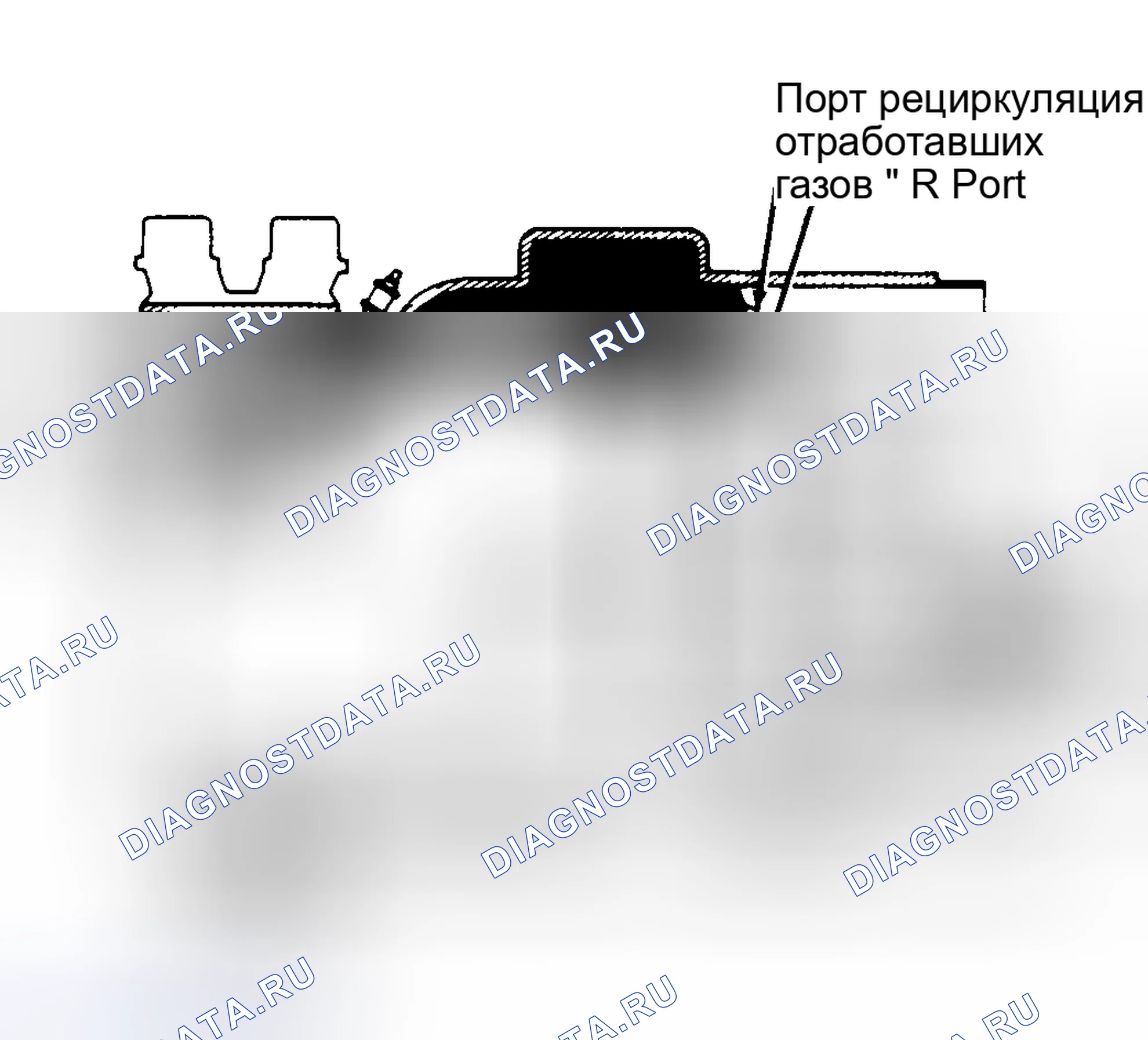 Рис. 5: СИСТЕМА РЕЦИРКУЛЯЦИИ ОТРАБОТАВШИХ ГАЗОВ. Toyota Paseo L40