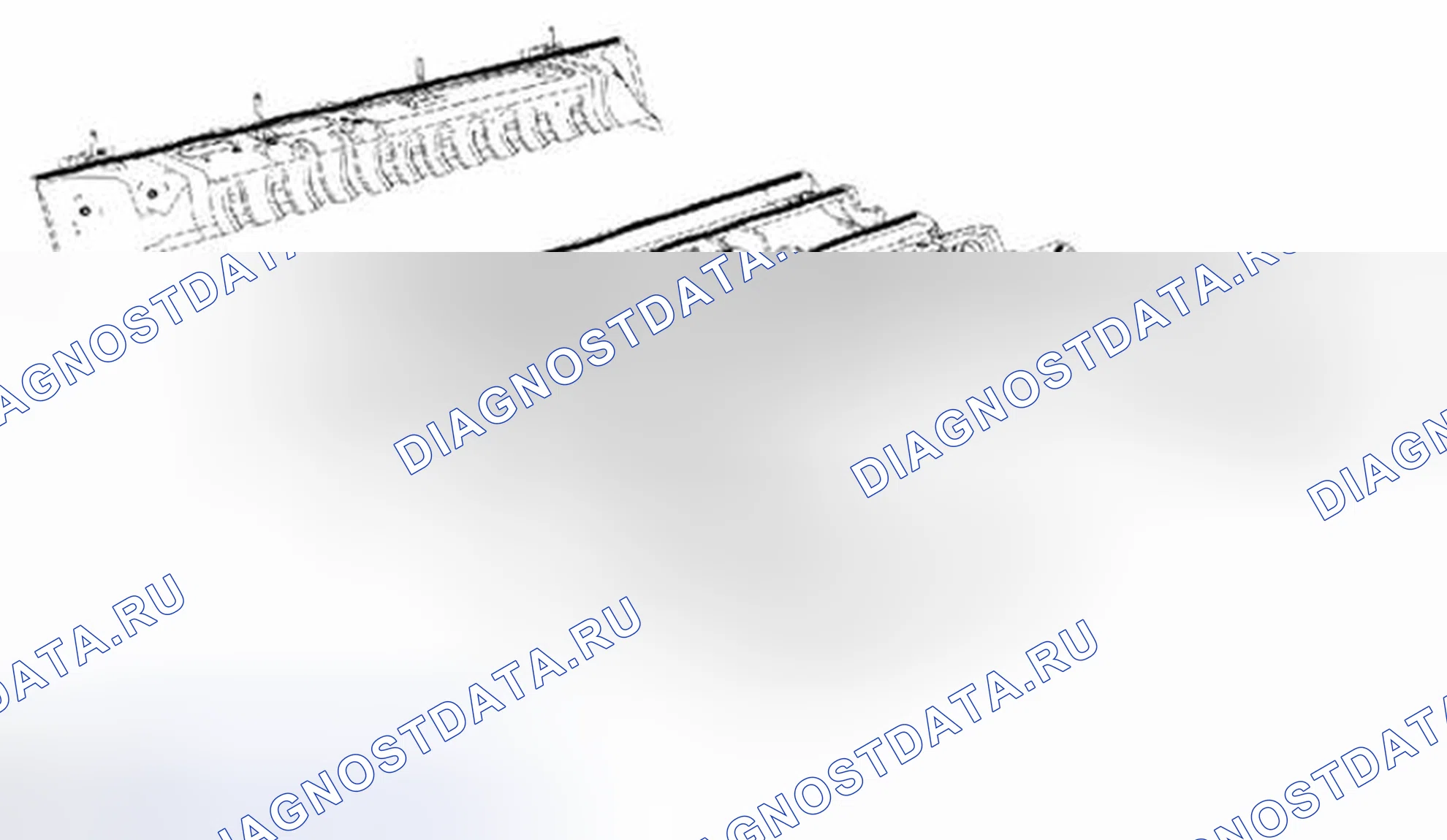 Рис. 46: Армирование пола - суперкрученная кабина. Ford F-150 XII