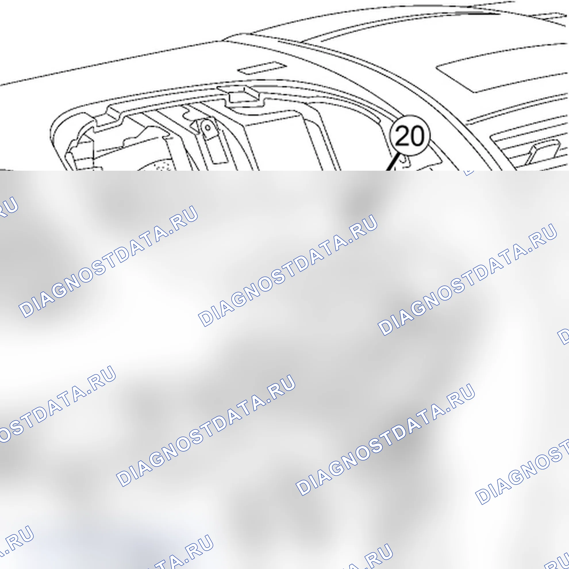 Приборная панель — вариант 2. Renault Scenic II