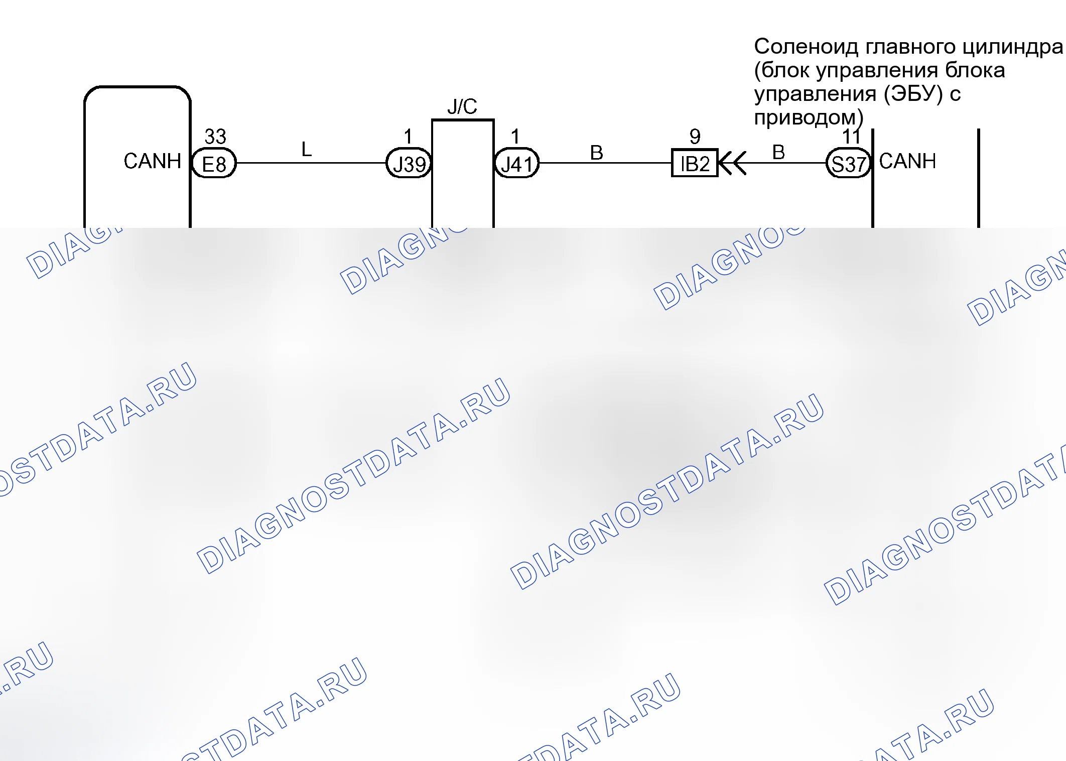 Рис. 189: электросхема. Honda Accord VI