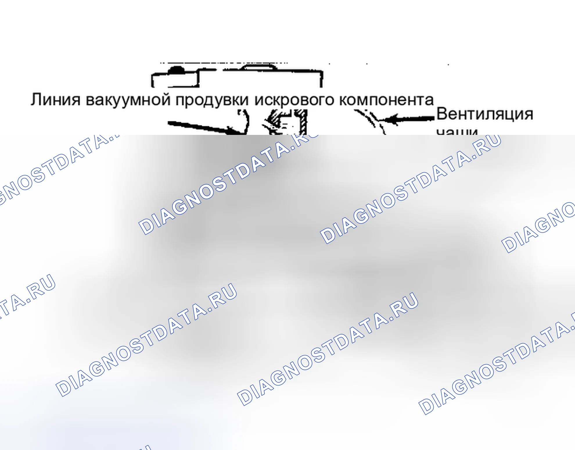Рис. 28: Схема системы контроля паров топлива (Concord, Eagle и Spirit). AMC Eagle I