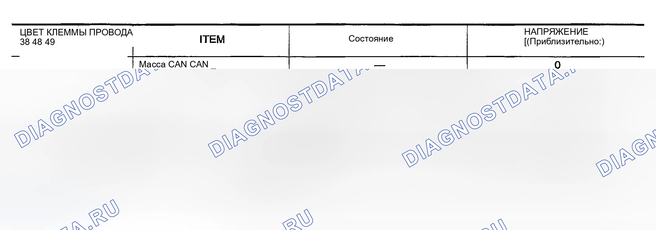 Рис. 352: ТЕРМИНАЛЫ И ЭТАЛОННОЕ ЗНАЧЕНИЕ ДЛЯ IPDM E / R. Infiniti G35 III