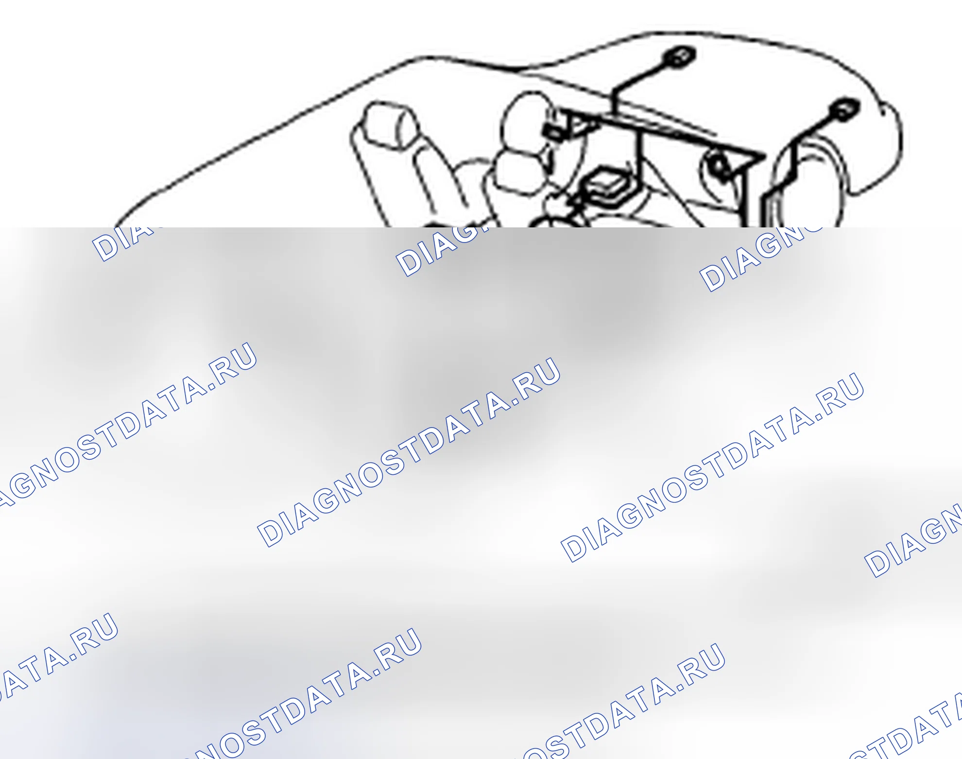Рис. 52: ЖГУТ ПОДУШЕК БЕЗОПАСНОСТИ. Subaru Legacy BL/BP рестайлинг