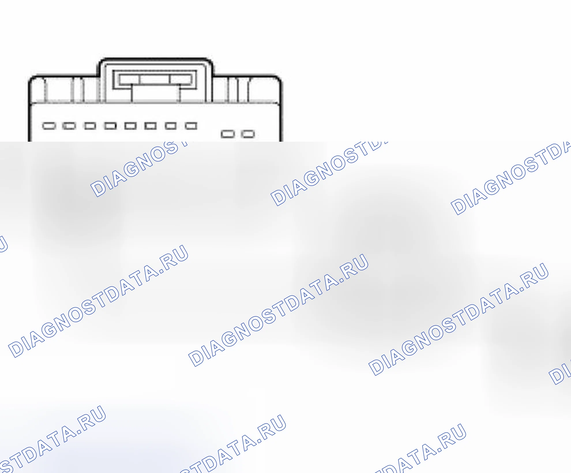 Рис. 67: ТОЧЕЧНОЕ ИСПЫТАНИЕ B: ВЫСОКИЕ ЛУЧИ НЕ РАБОТАЮТ. Hyundai ix25 II