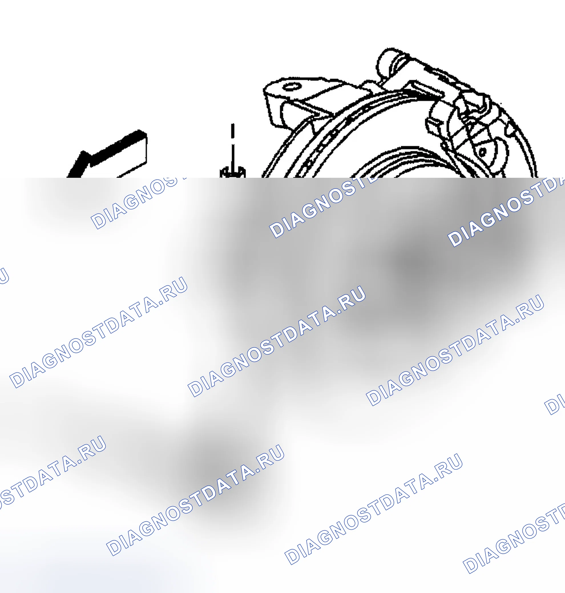 Рис. 135: Порядок демонтажа. Chevrolet Chevy Express H2500 