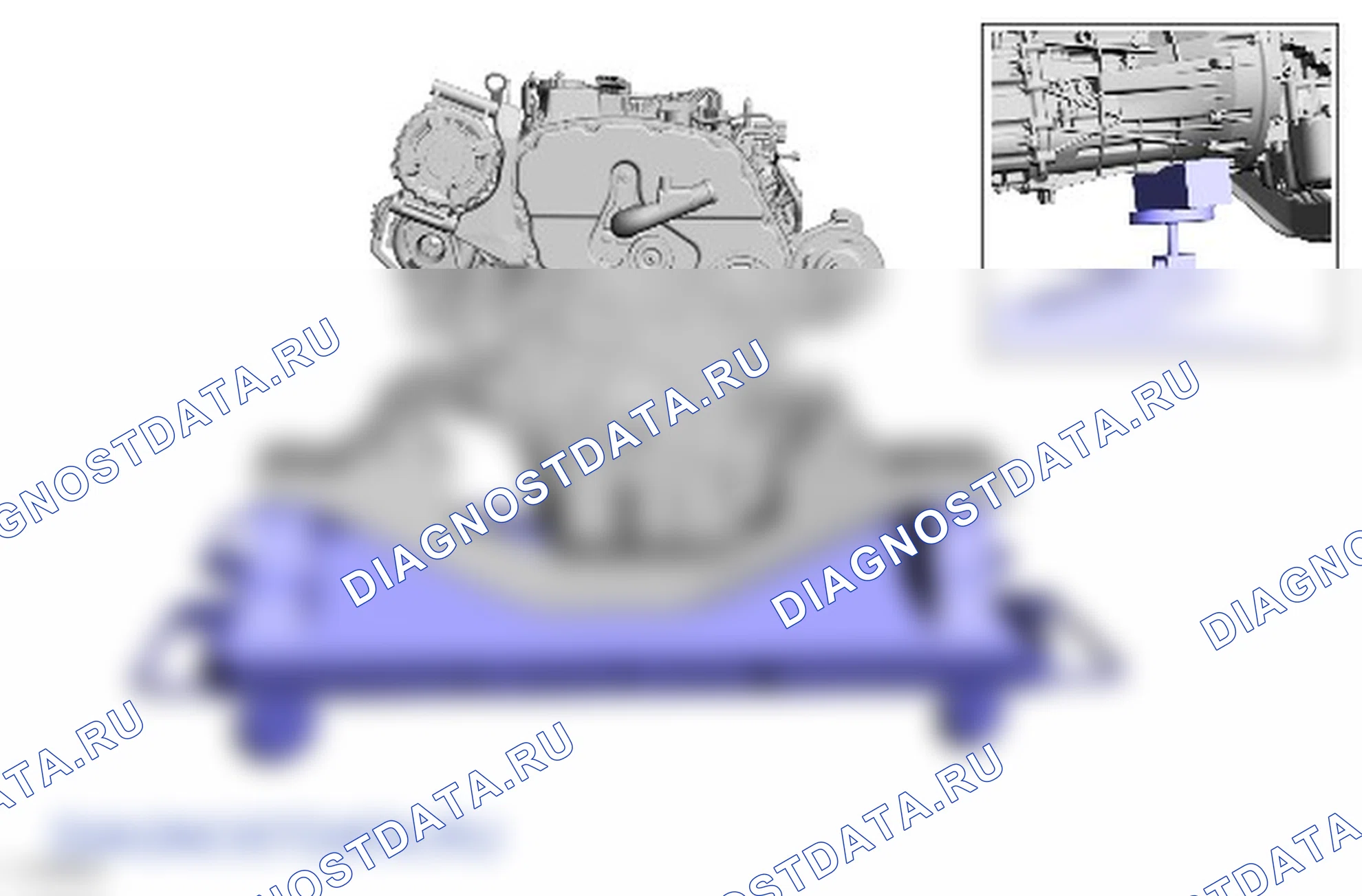 Как установить двигатель. Ford Transit VIII