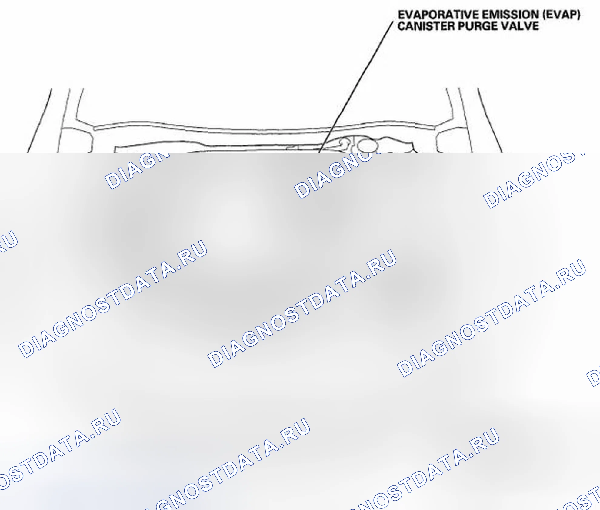 Рис. 30: Указатель расположения компонентов. Honda Crosstour I