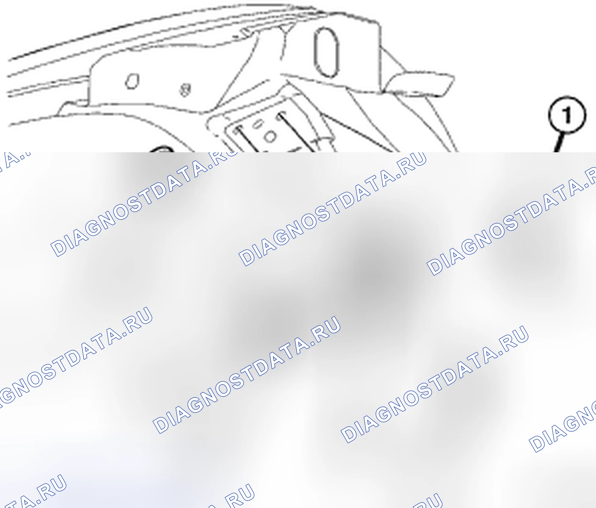 Рис. 1: ДЕМОНТАЖ. Chrysler Town & Country V