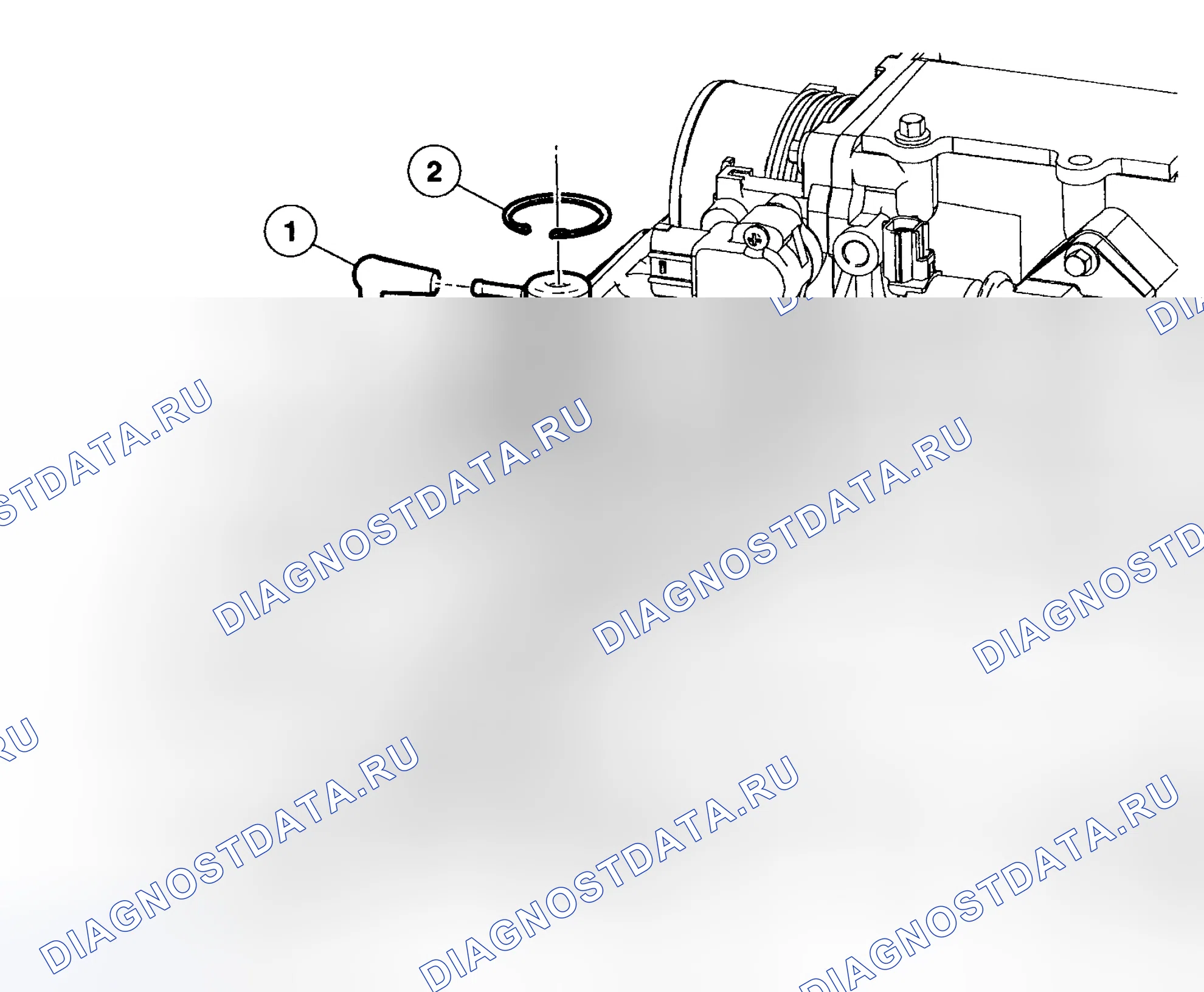 Рис. 15: Демонтаж и монтаж (4.6L). Hyundai Nexo I