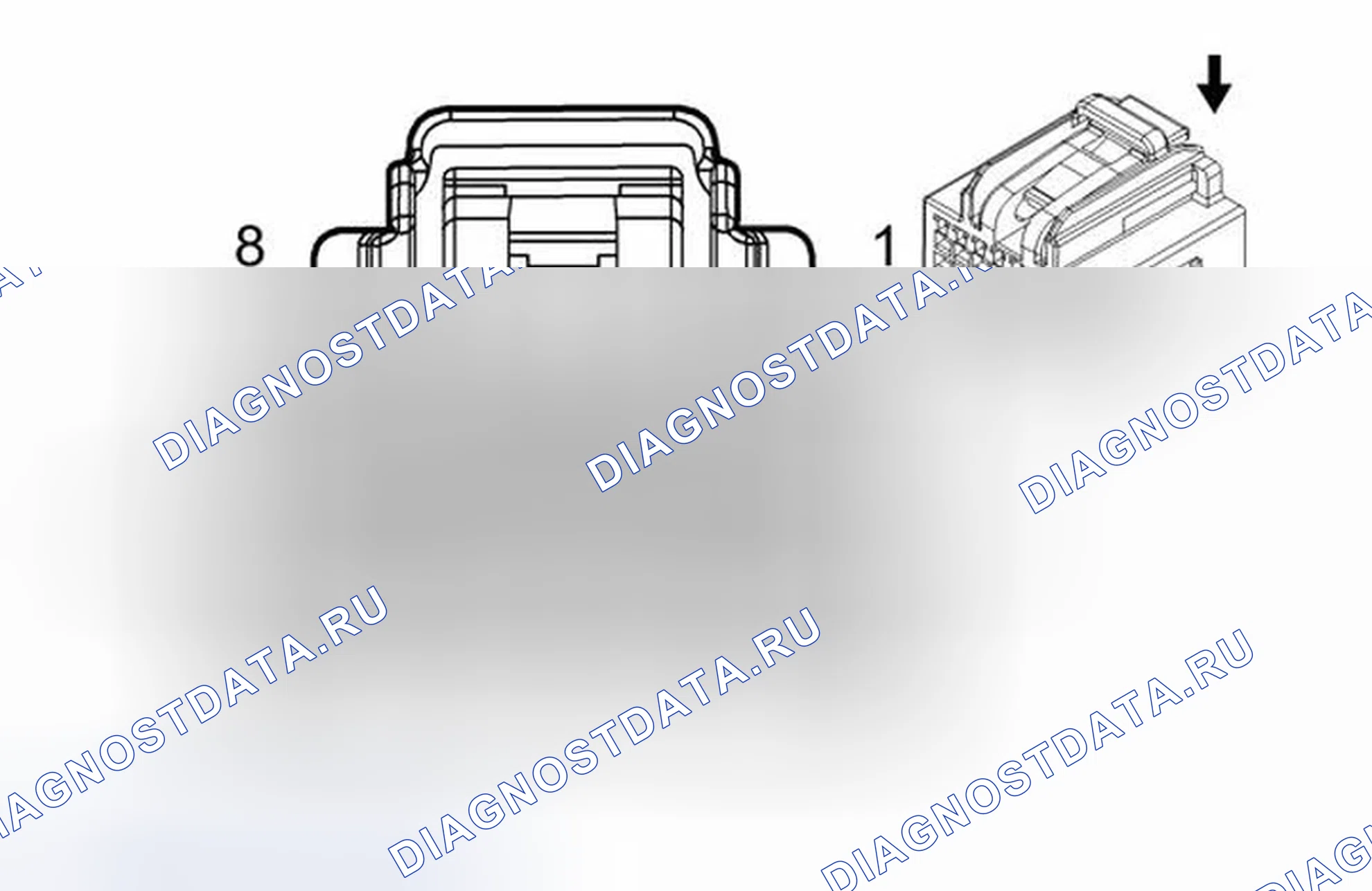 Рис. 1: Модуль управления ОВКВ X2 (C68). Chevrolet Malibu VIII