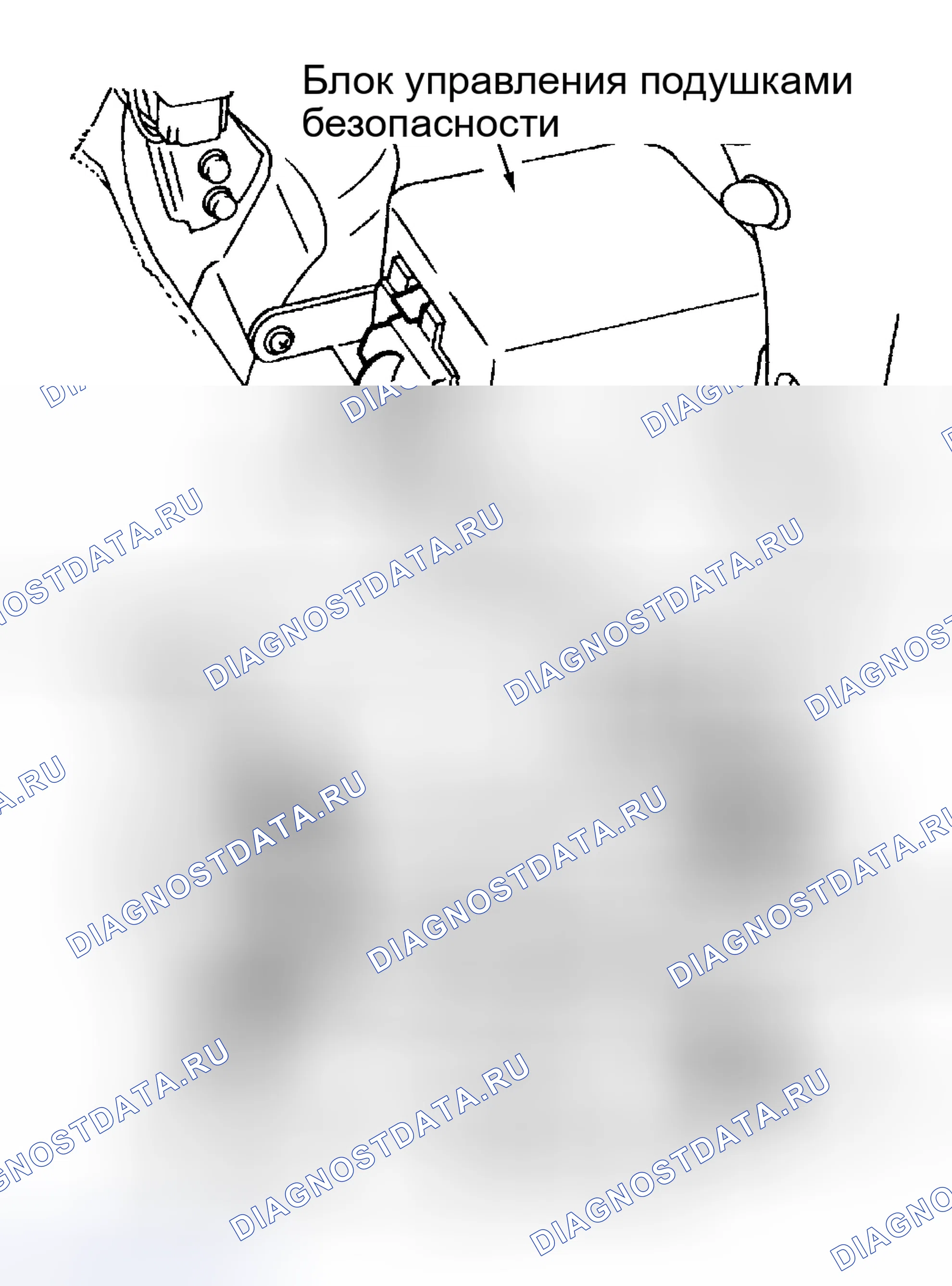Рис. 5: Демонтаж. Subaru Legacy BD/BG/BK