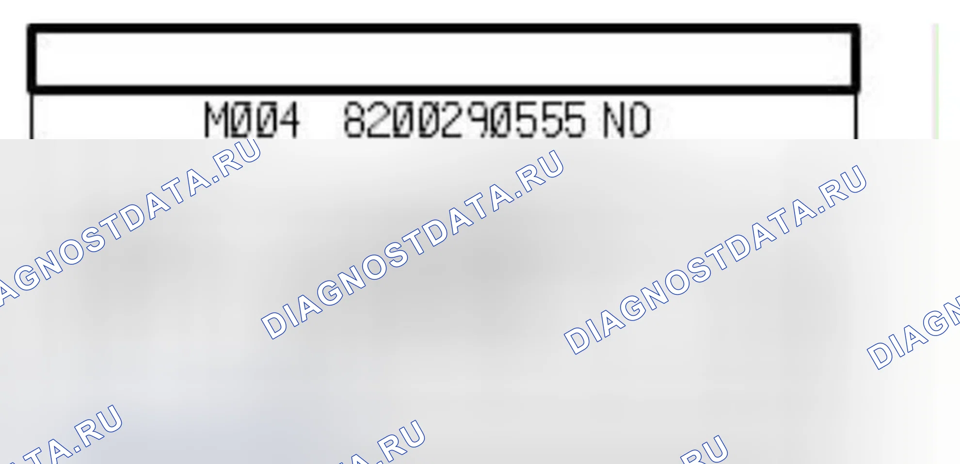 Распиновка разъёма R496 — Раз. элпров.салона/сигн.лампы незастегн.рем.безоп.. Renault Scenic III