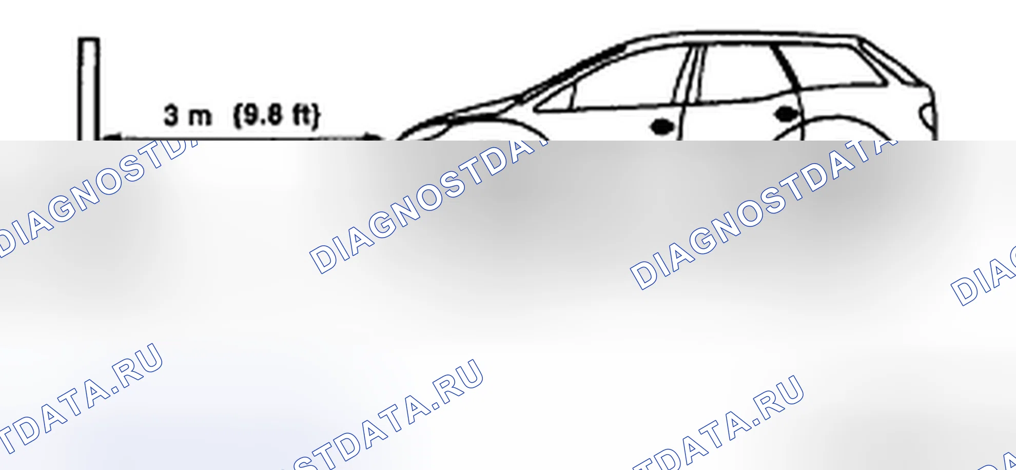 Рис. 44: ПРИЦЕЛИВАНИЕ ФАРАМИ. Mazda CX-7 I