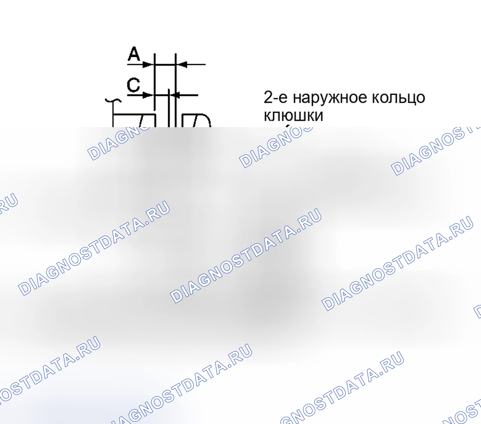 Рис. 461: Синхронизатор с тройным конусом (2-й). Infiniti G35 III