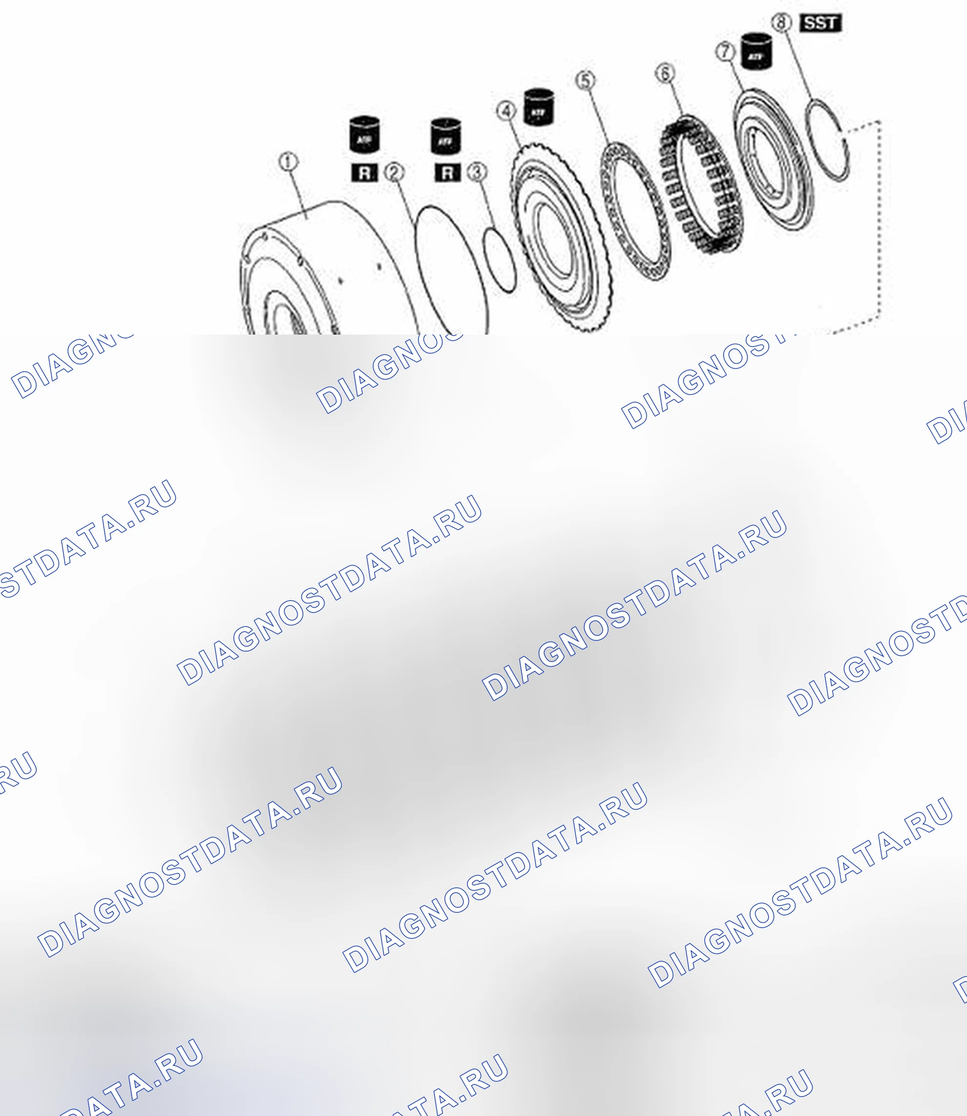 Рис. 22: Компоненты. Mazda CX-9 I