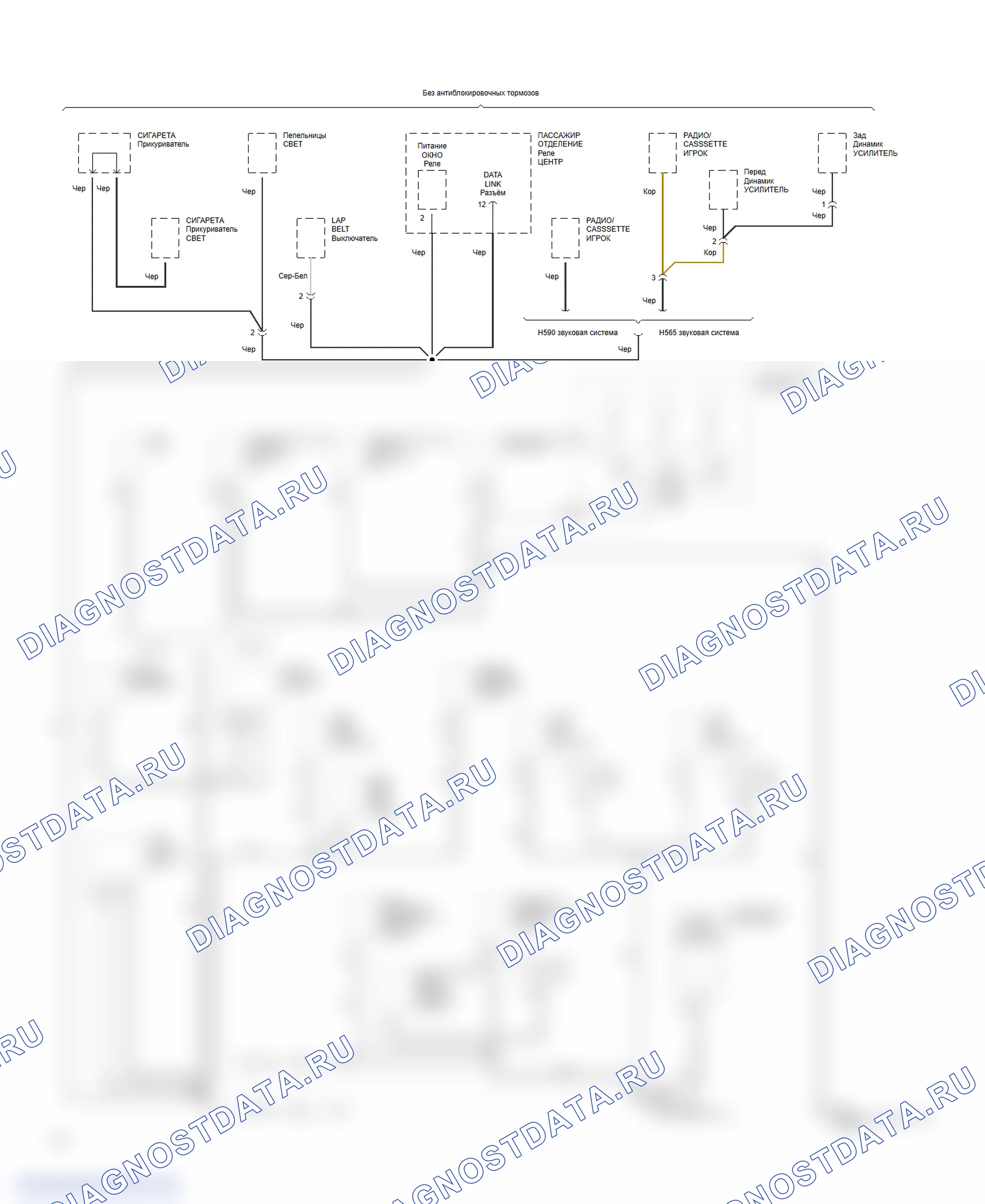 Ground Distribution Circuit (5 of 6). Hyundai Sonata III