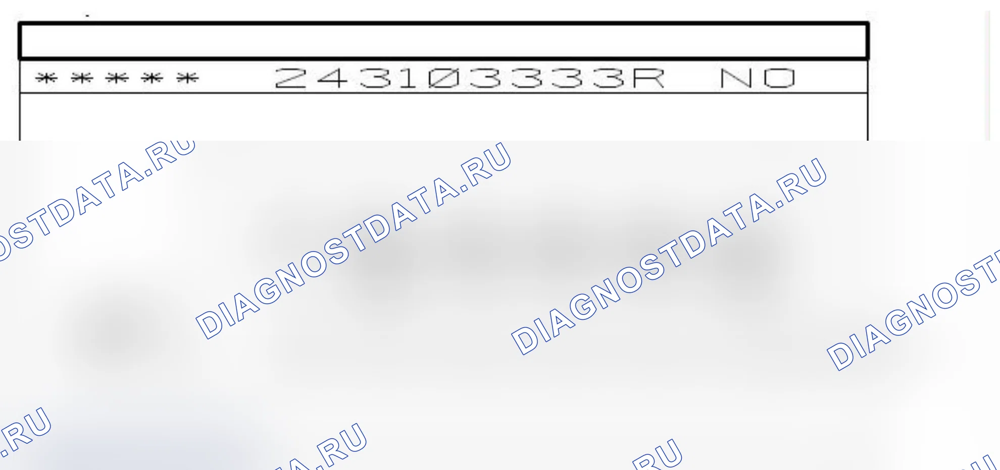 Распиновка разъёма 1033 — "+" аккумуляторной батареи через предохранитель. Renault Zoe I