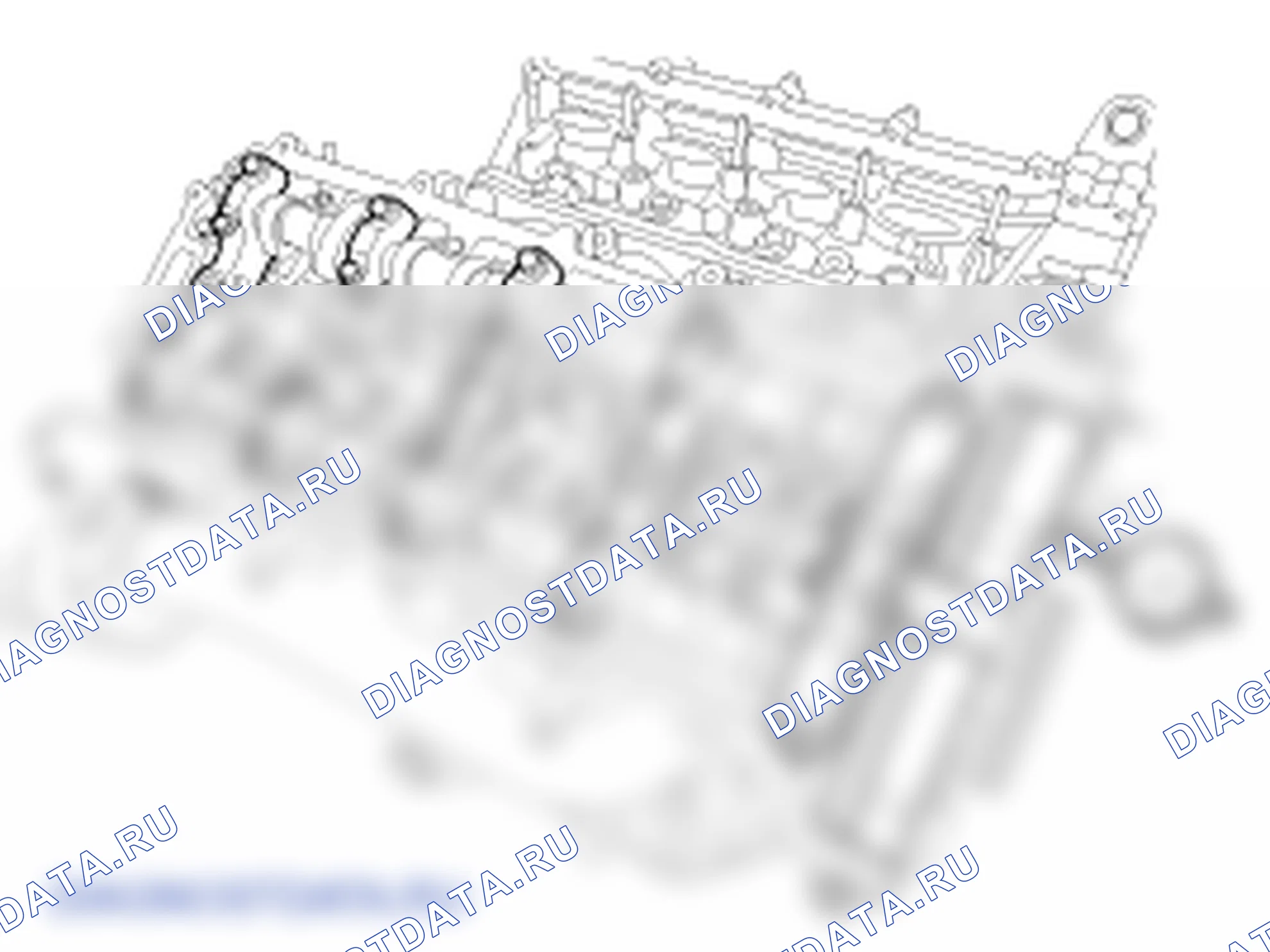 Проверка головки блока цилиндров. Hyundai Genesis(Bh)-U.S. I