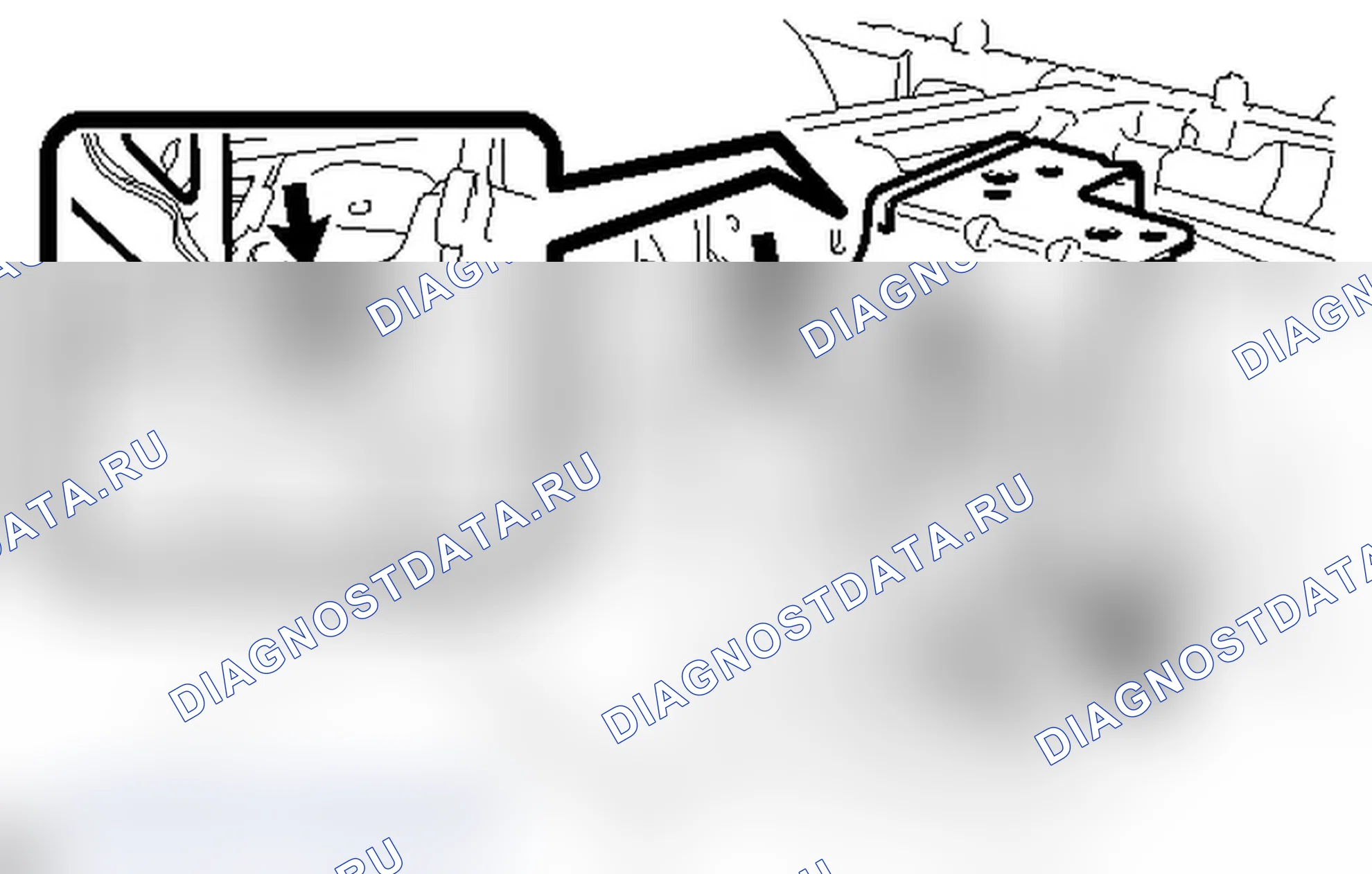 Рис. 6: ДЕМОНТАЖ. Toyota Prius C I