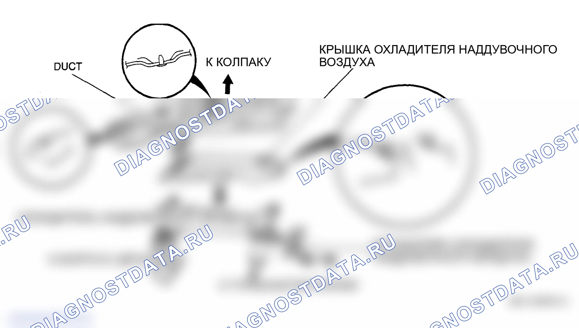 Рис. 175: Примечание по установке охладителя наддувочного воздуха. Mazda 6 GG рестайлинг