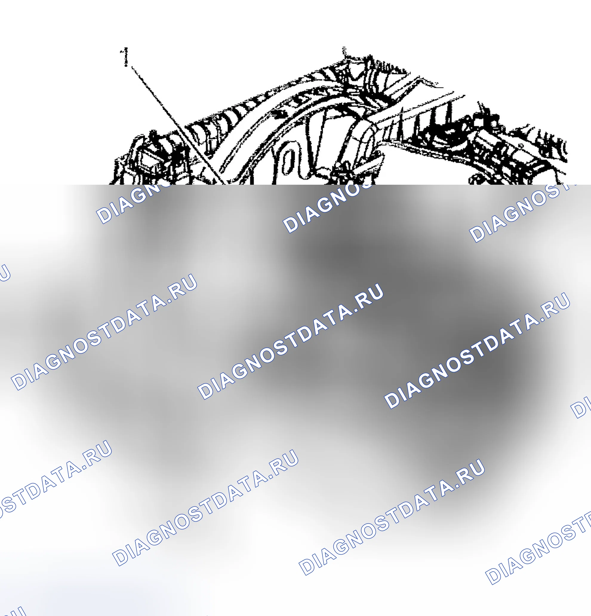 Рис. 50: Порядок демонтажа. Chevrolet TrailBlazer I