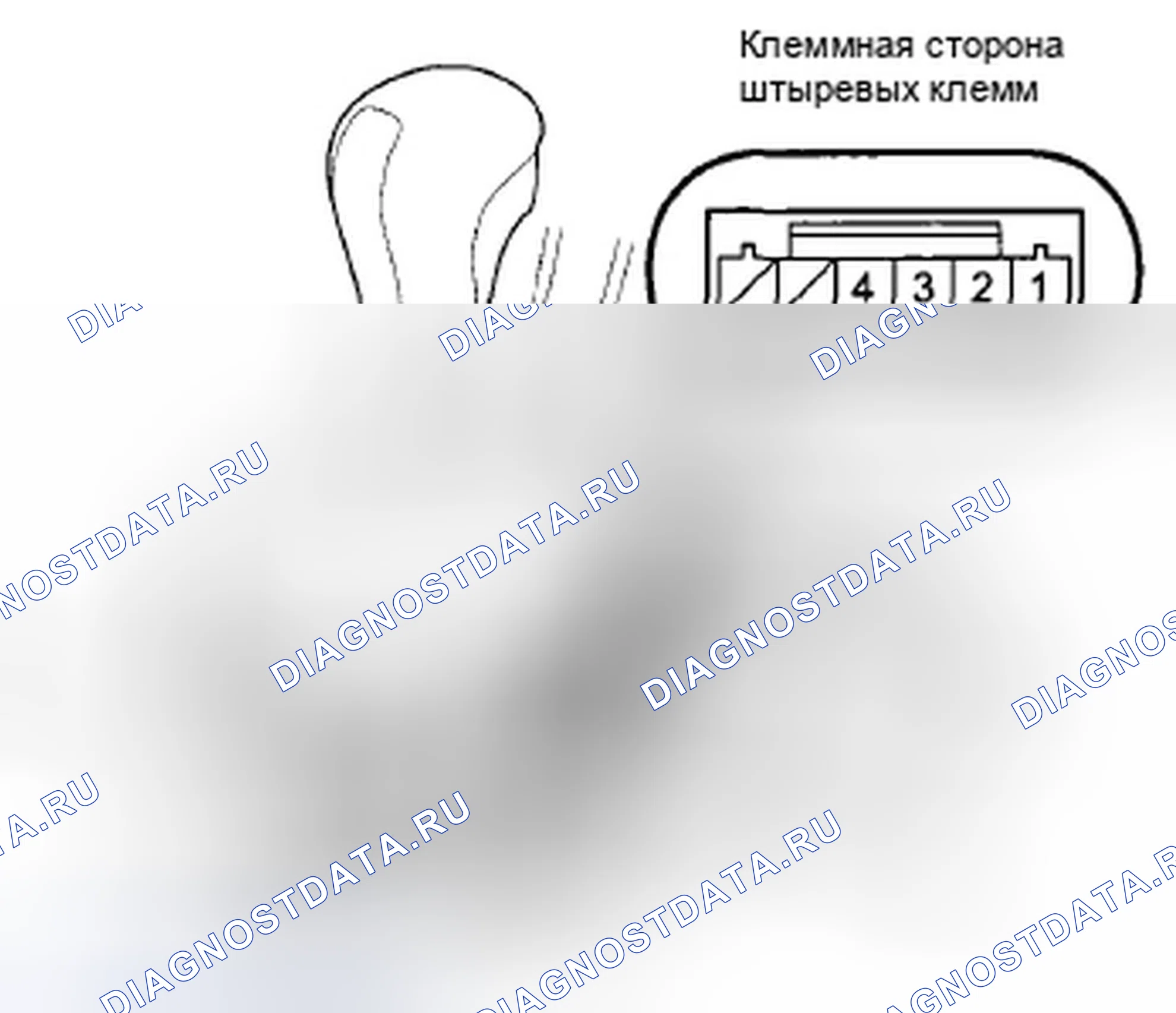 Рис. 10: Тест переключателя с парковочным выводом. Honda Accord VIII рестайлинг