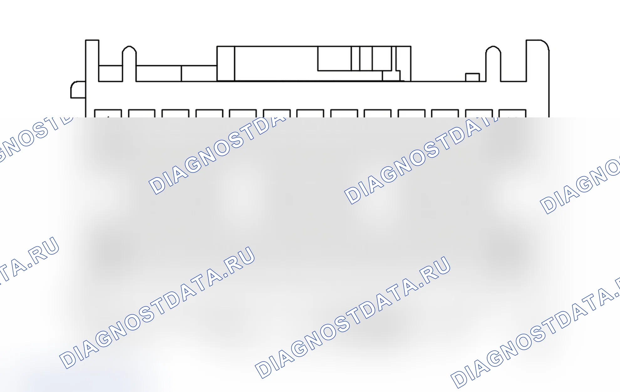 Распиновка разъёма E141-X06(F) — внешний вид и назначение контактов. Great-Wall Poer Pickup I
