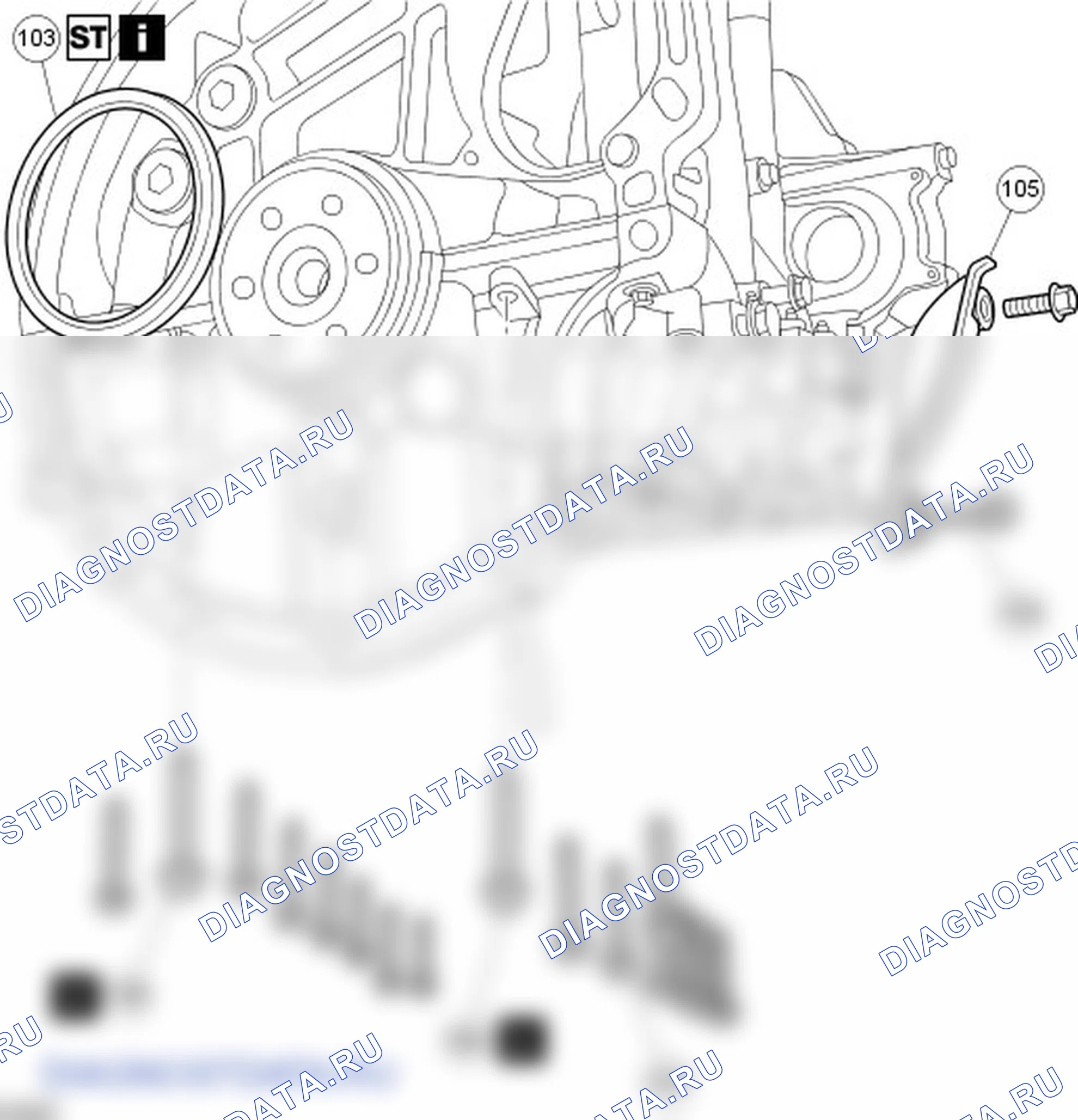 Разборка двигателя. Ford C-MAX I рестайлинг