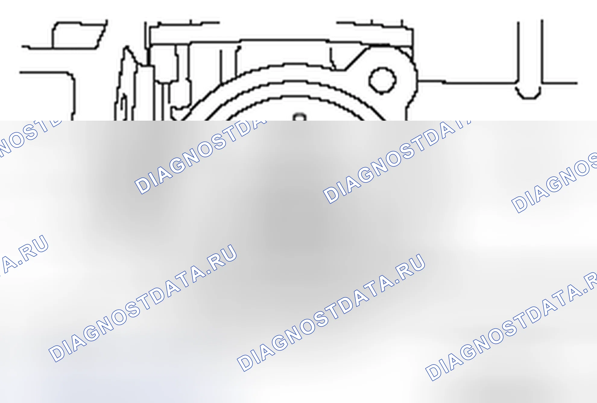 Рис. 27: >> B <<УСТАНОВКА ТЕРМОСТАТА. Mitsubishi Lancer Ralliart X рестайлинг