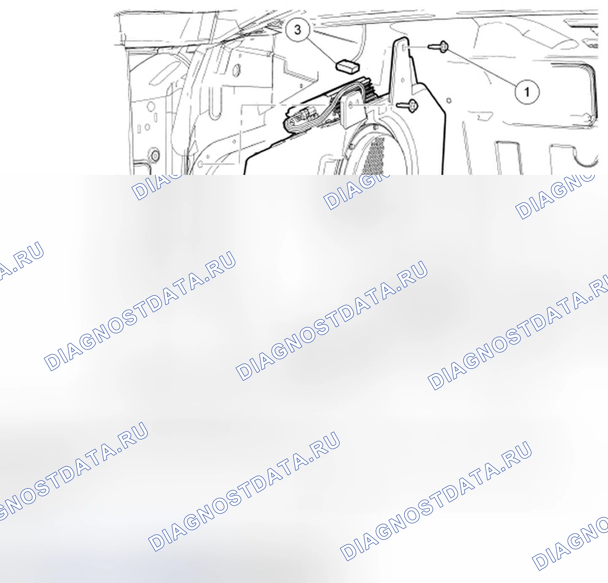 Рис. 44: Корпус динамика. Ford Focus II