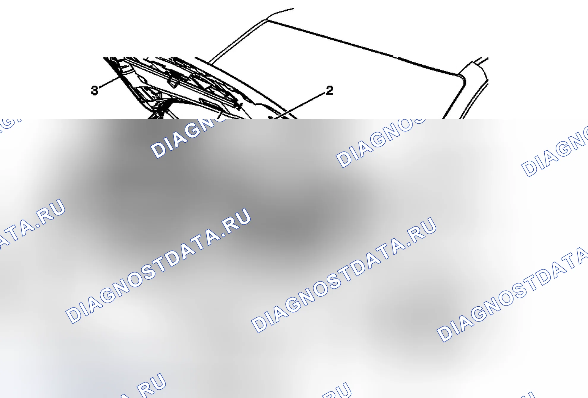 Рис. 9: Замена капота. Chevrolet Traverse I