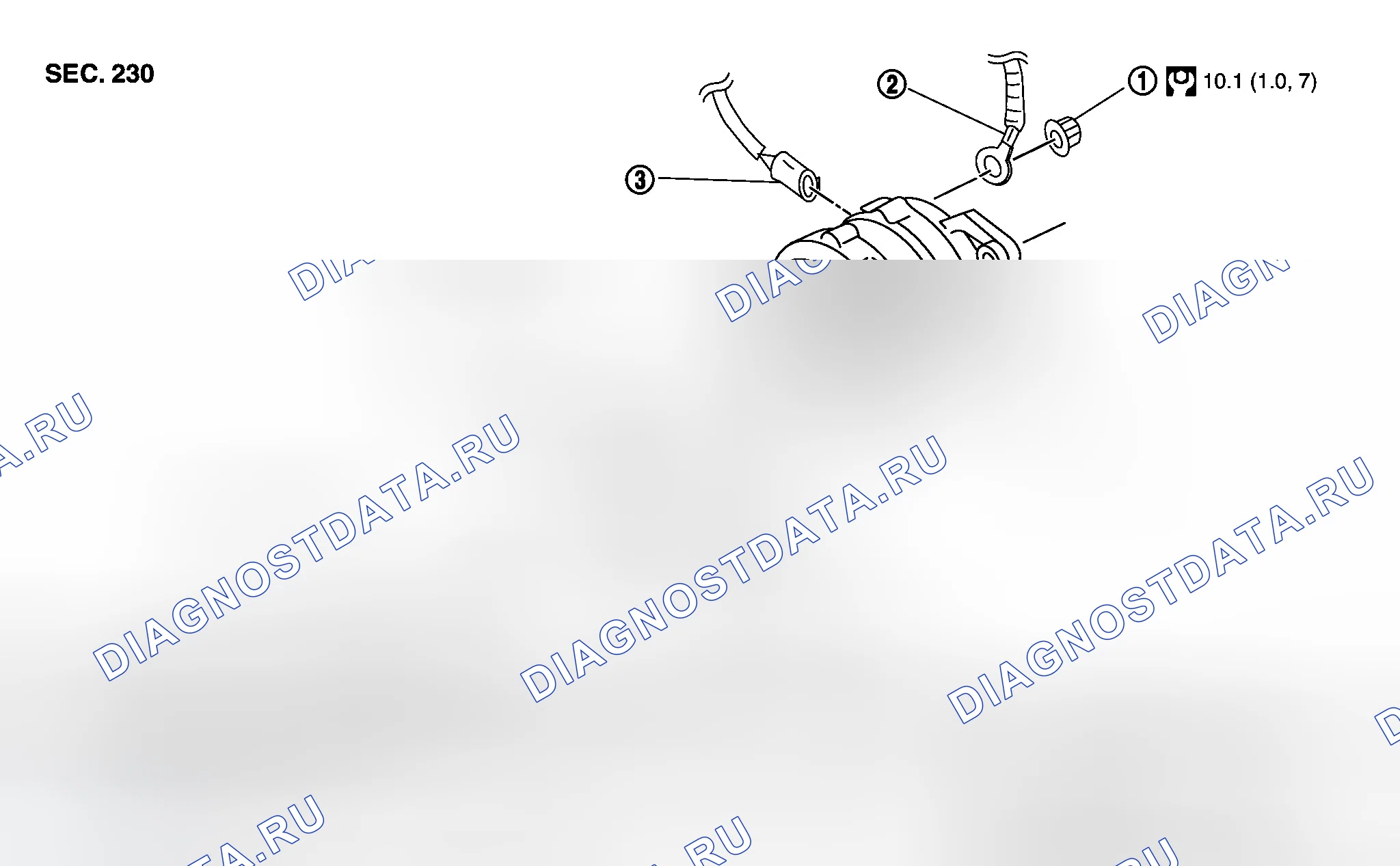 Рис. 157: Демонтаж и монтаж. Infiniti G35 III