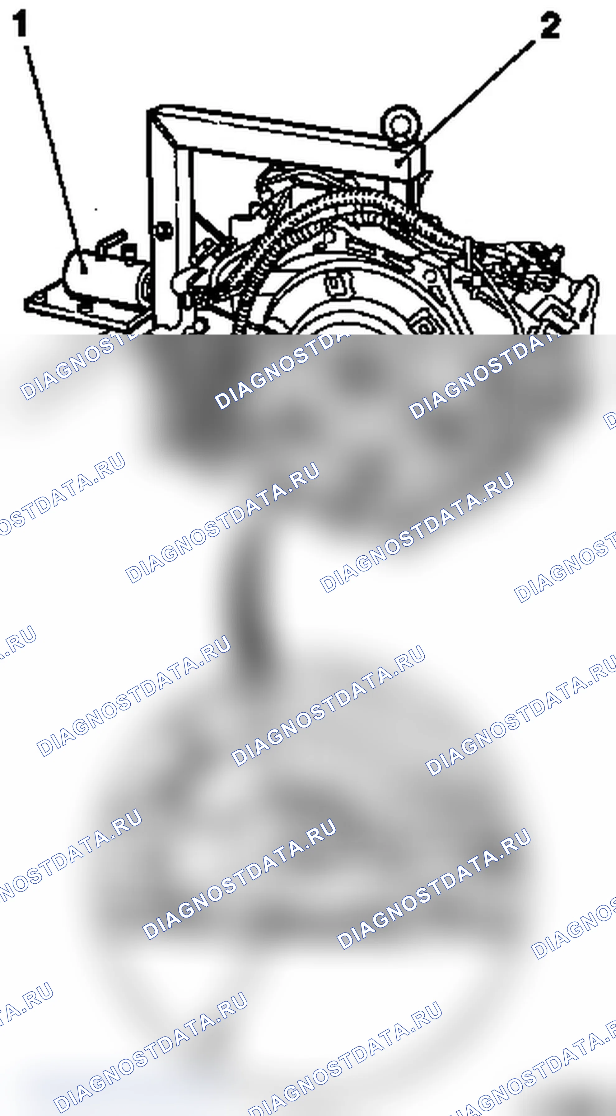 Снять и установить планетарный ряд P2 (AF 22). Opel Zafira A рестайлинг