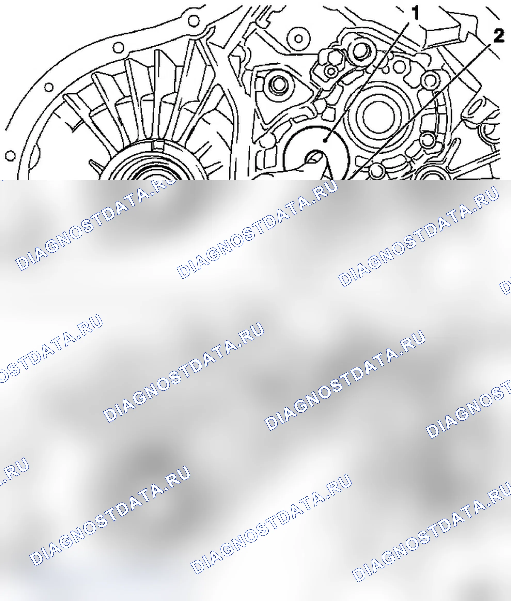 Комплексное уплотнение коробки передач (F23). Opel Corsa C