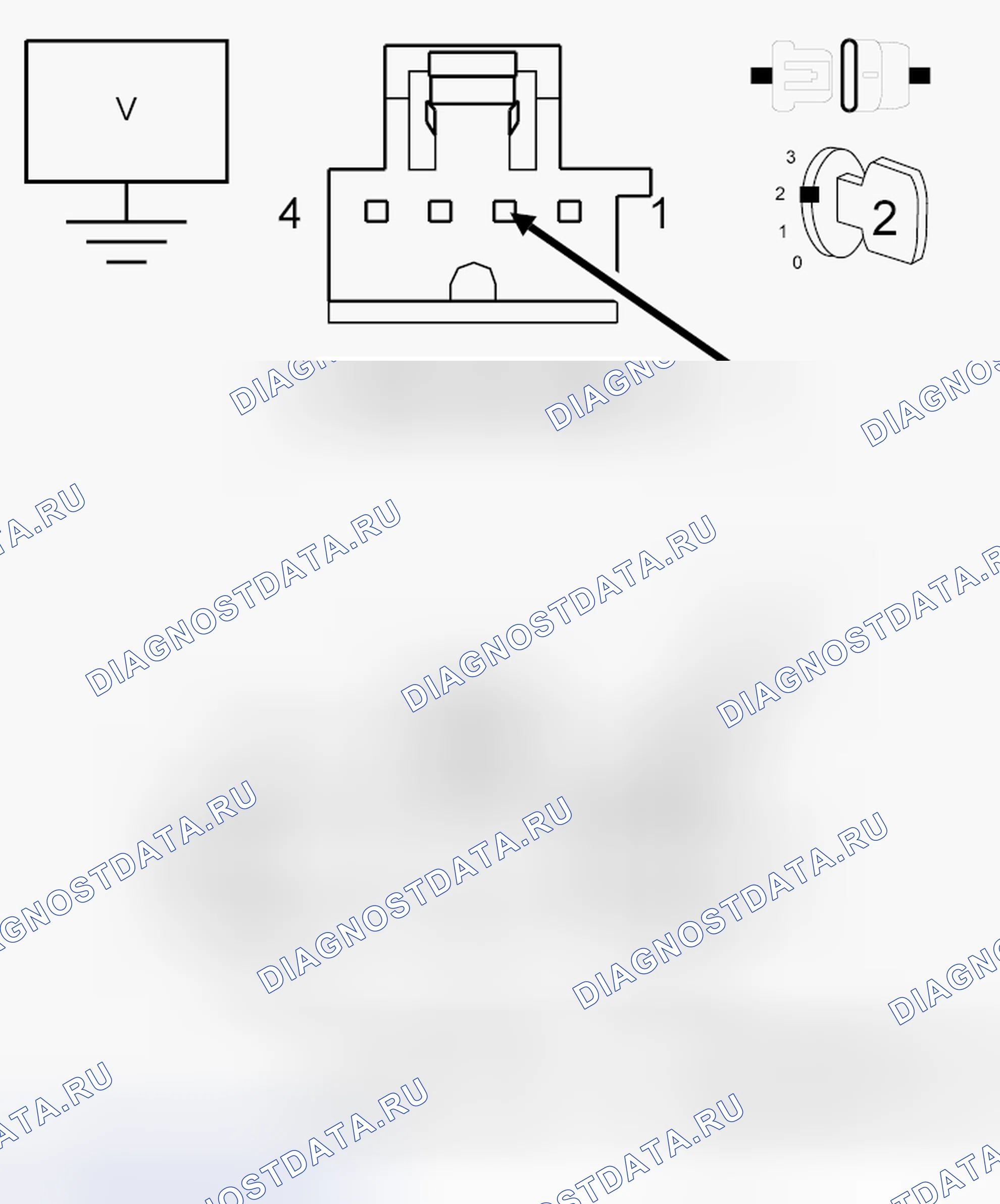 Рис. 63: ДИАГНОСТИЧЕСКИЙ ТЕСТ. Dodge Grand Caravan V