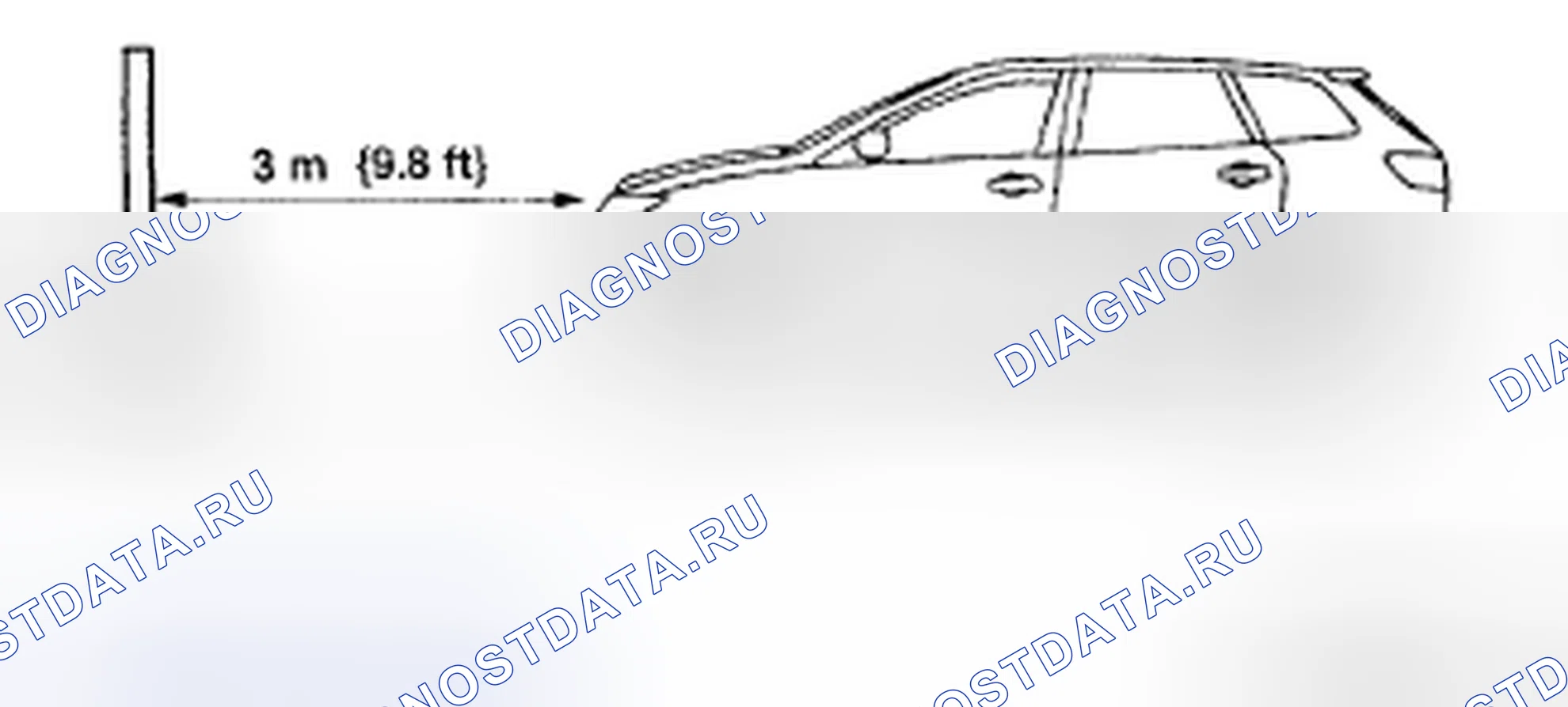 Рис. 25: ПРИЦЕЛИВАНИЕ ФАРАМИ. Mazda CX-9 I