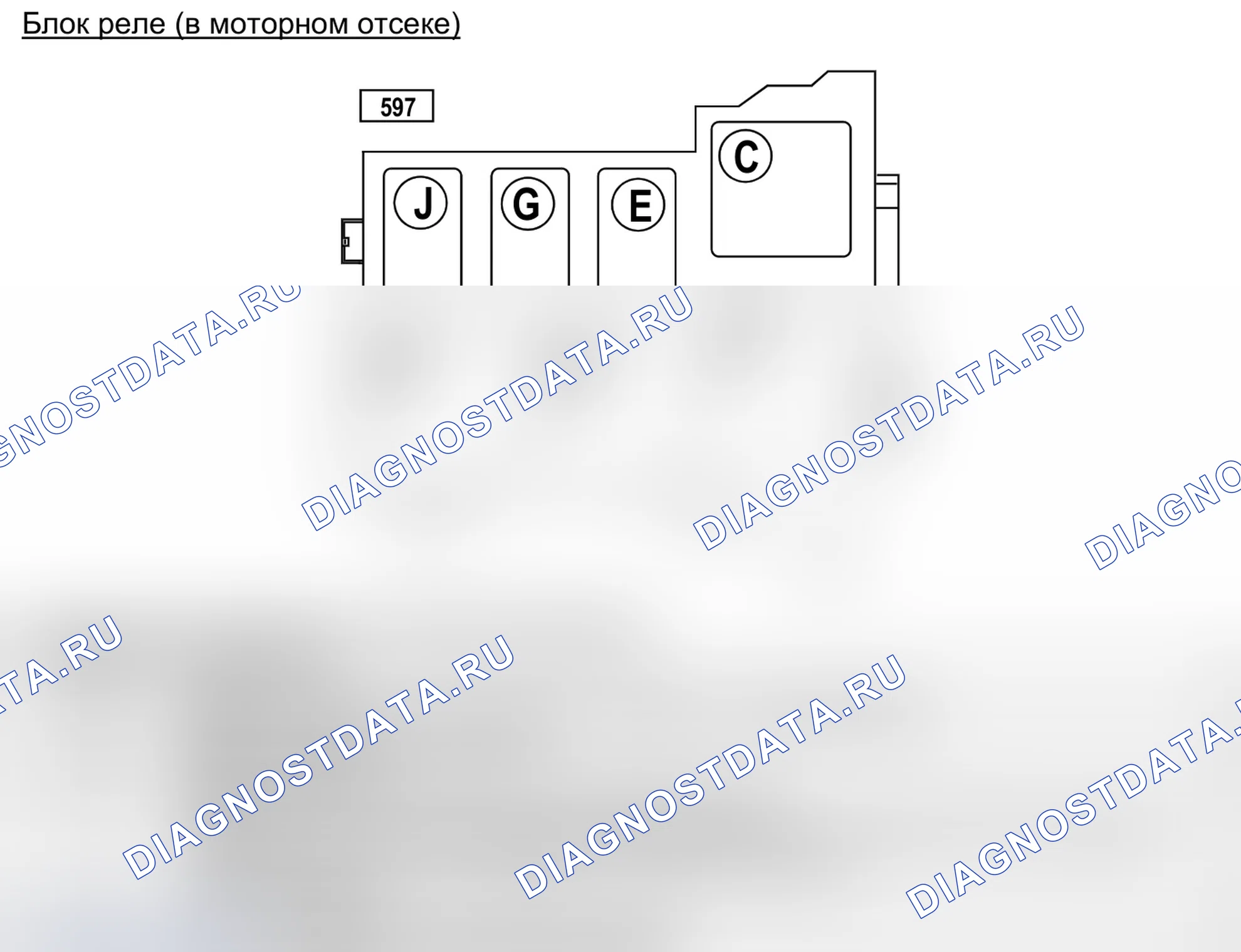 ЦЭКБС pack luxe 2005 (645) — раскладка. Renault Kangoo II